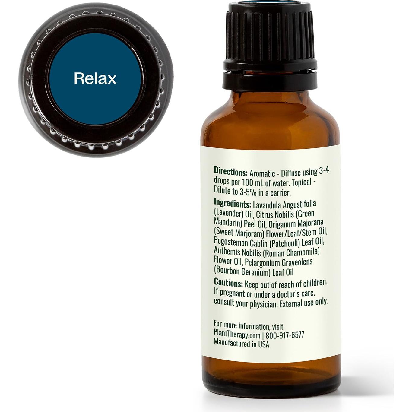 Aceite Esencial Relax Plant Therapy 30 mL 100% Puro Aromaterapia