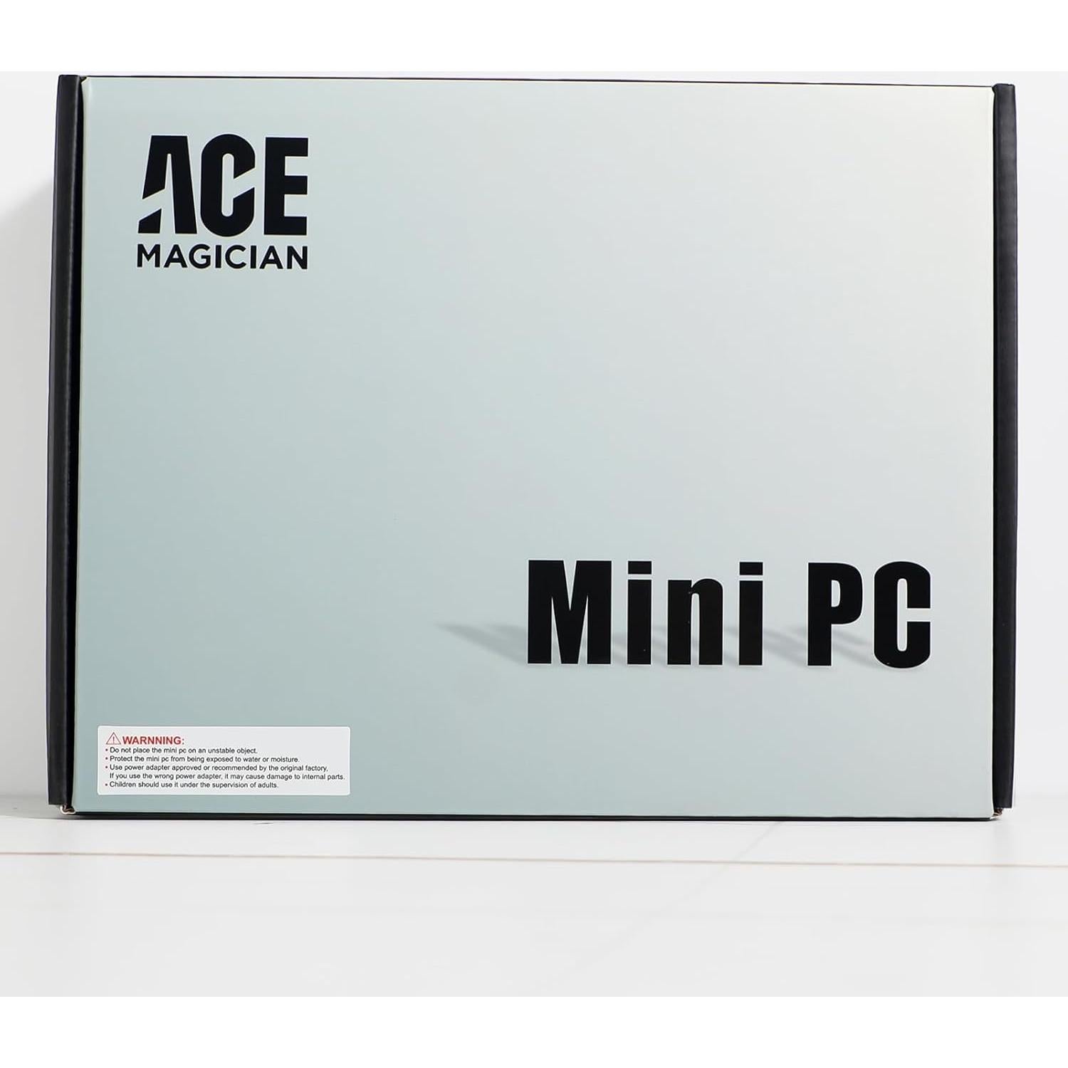 Mini PC ACEMAGICIAN Ryzen 5 7430U 32GB 512GB 4K Triple Pantalla