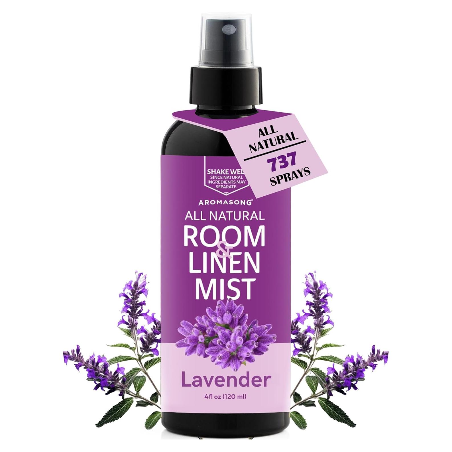 Spray de Lavanda Aromasong 118 ml - Relajante Natural para Dormir