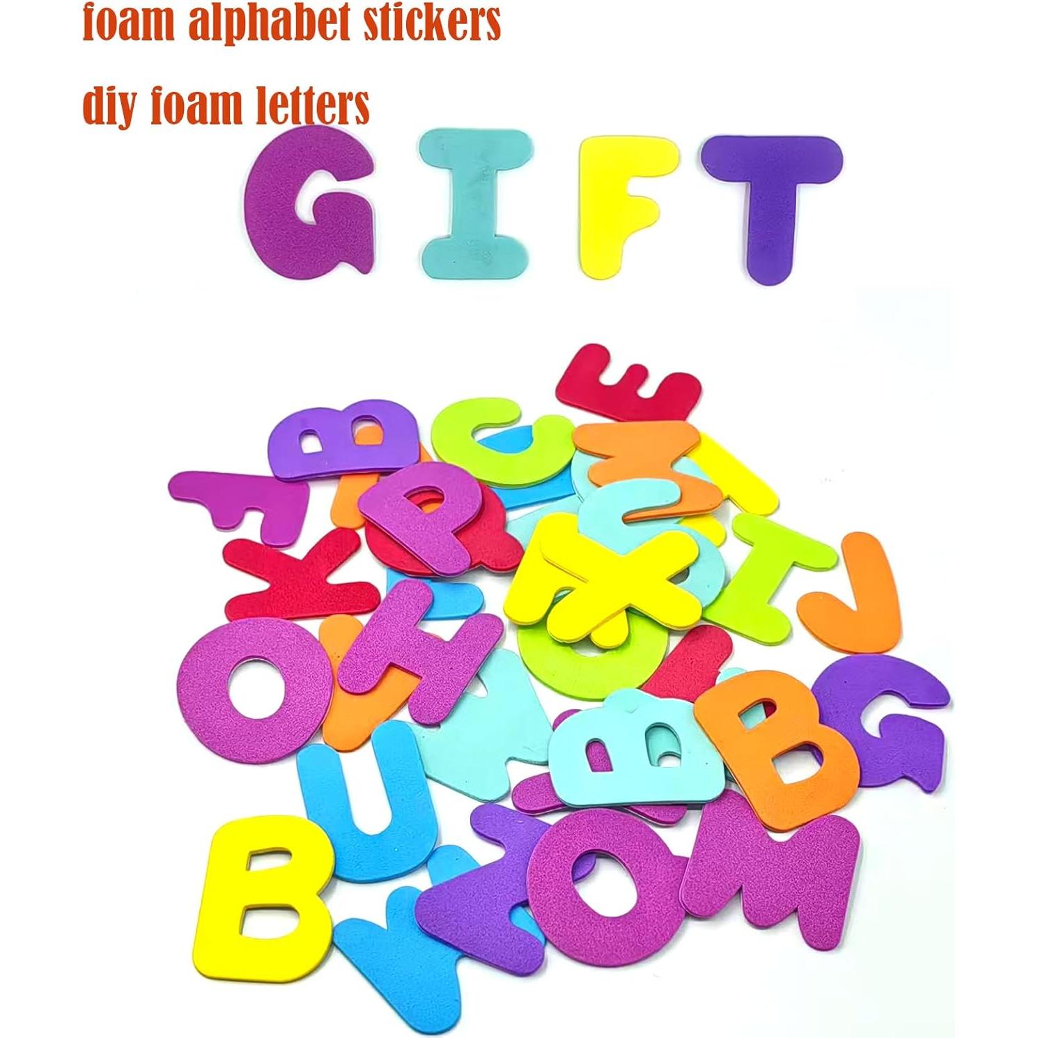 Calcomanías de Letras de Espuma IFKEGON A-Z 208 Piezas 5.08cm