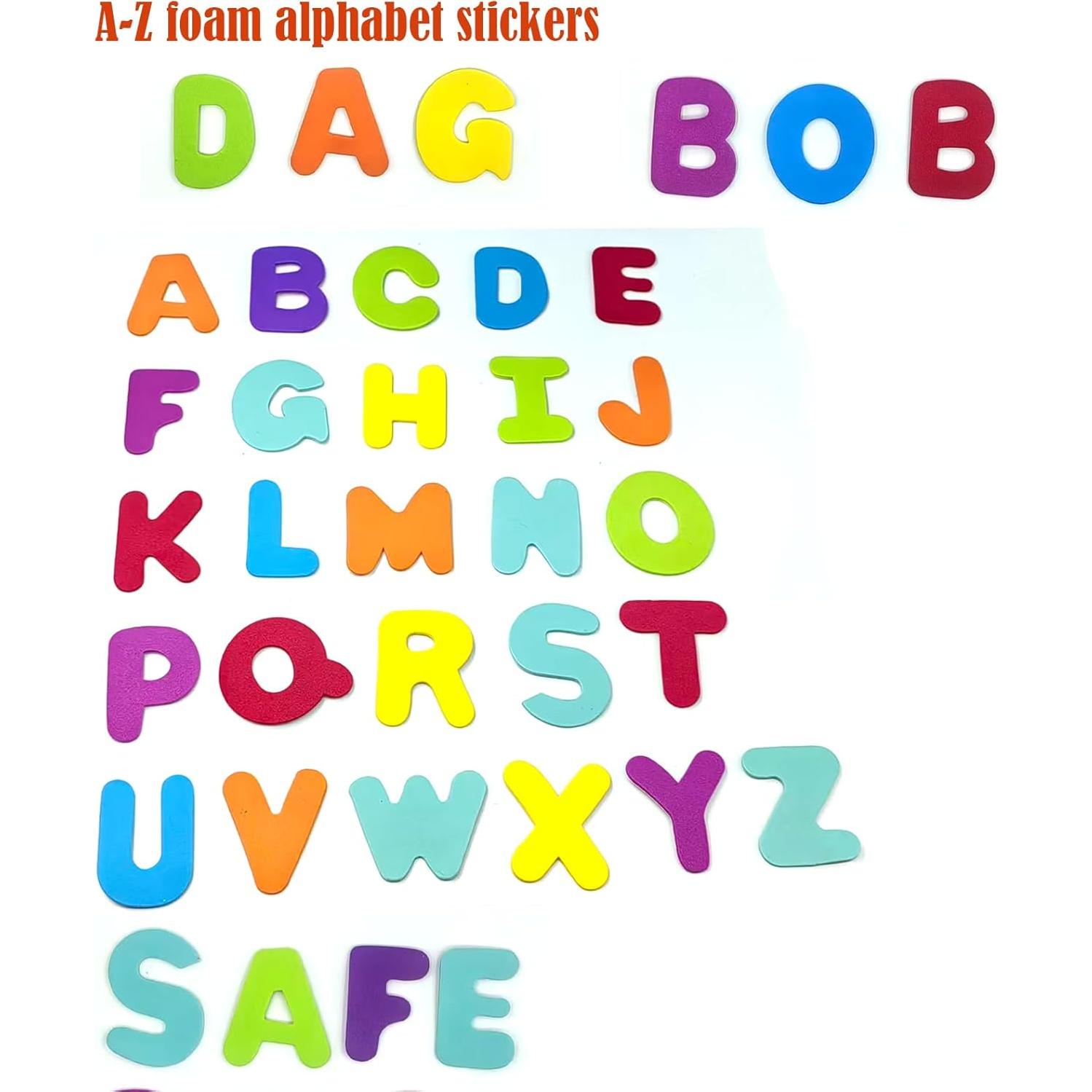 Calcomanías de Letras de Espuma IFKEGON A-Z 208 Piezas 5.08cm