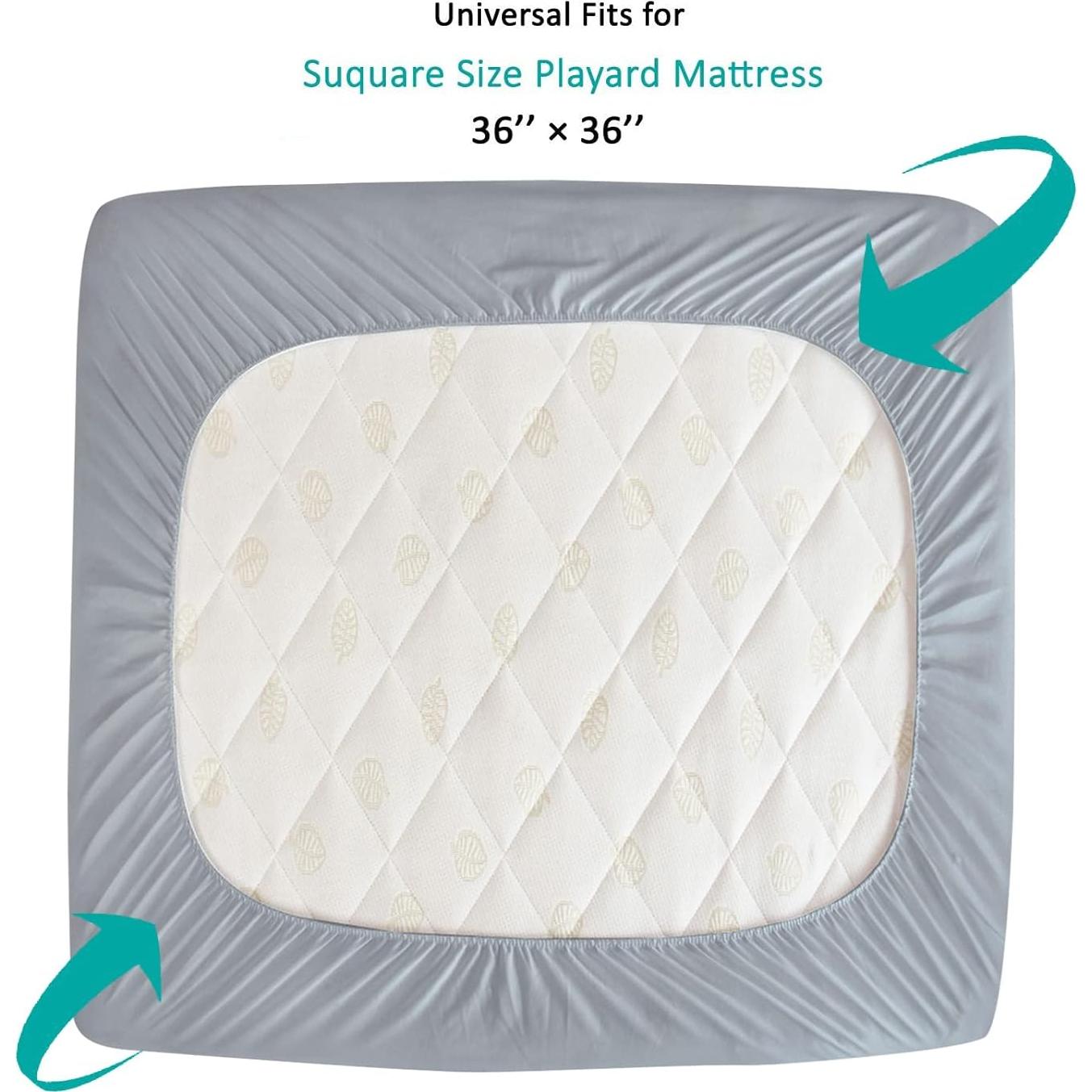 Funda de Colchón Cuadrada Biloban - Impermeable y Ultra Suave