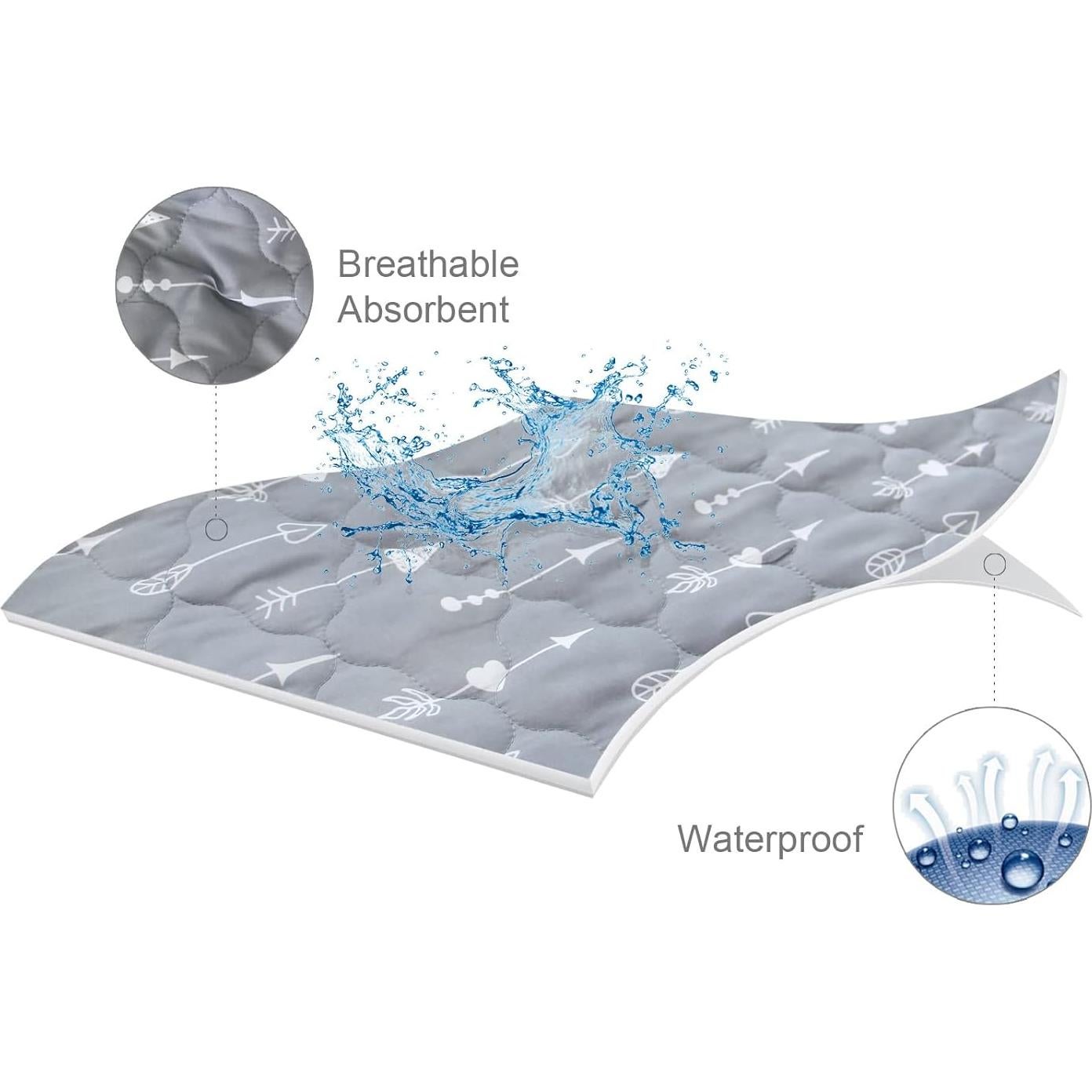 Funda de Colchón Cuadrada Biloban - Impermeable y Ultra Suave