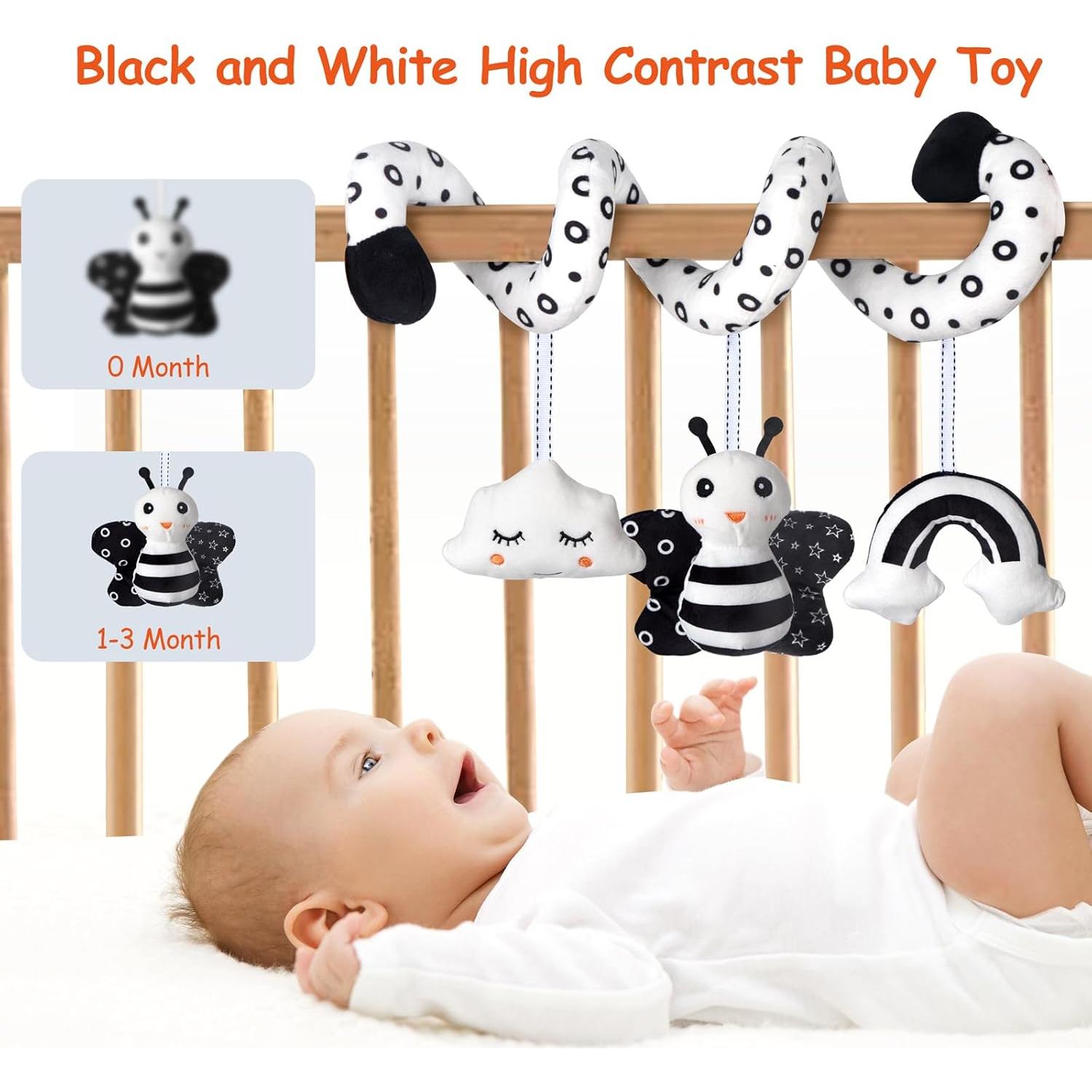 Juguete de Actividad en Espiral SAMMAS para Bebés - Abeja