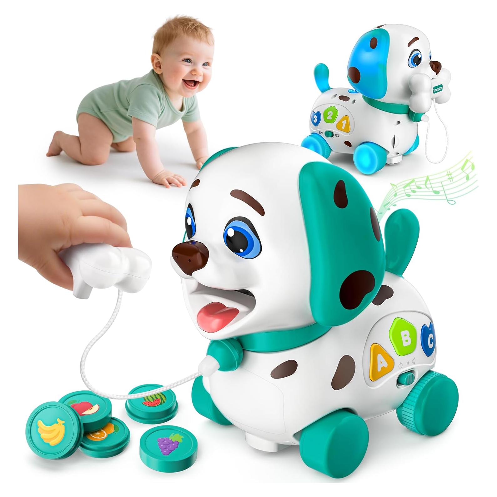 Juguete Musical Educativo HYC Cachorro Verde 4 en 1