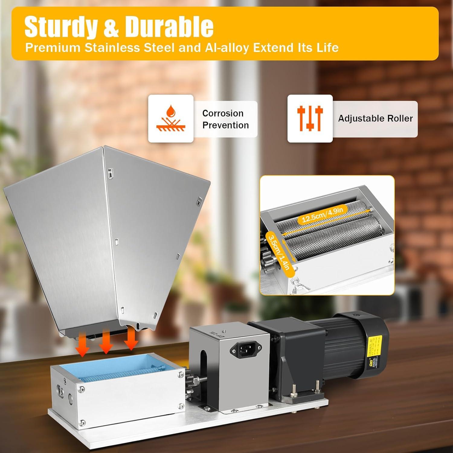 Molino de Granos Eléctrico GOSHET 4L 60W para Alimentos