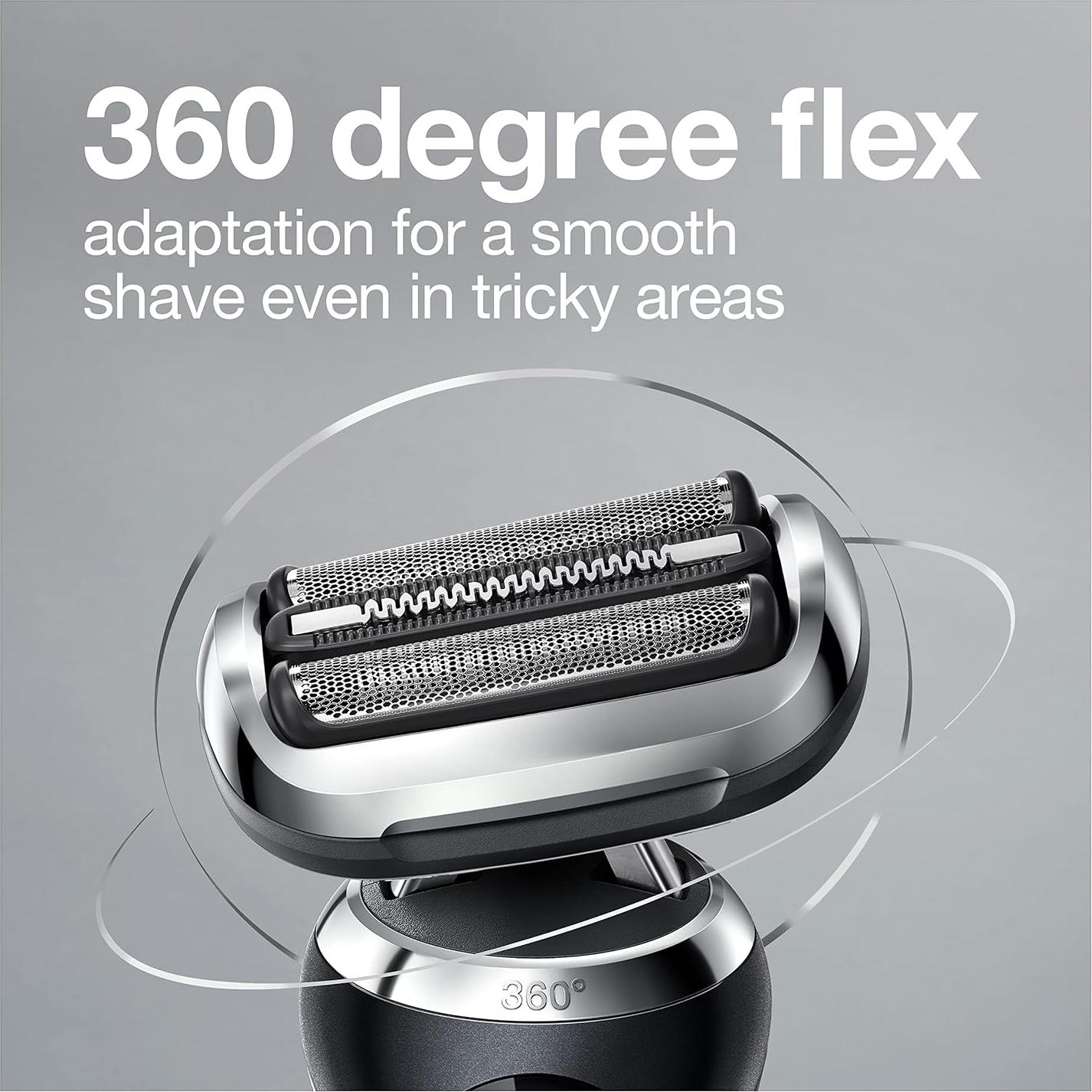 Afeitadora eléctrica Braun Series 7 7075cc para hombres - Negra