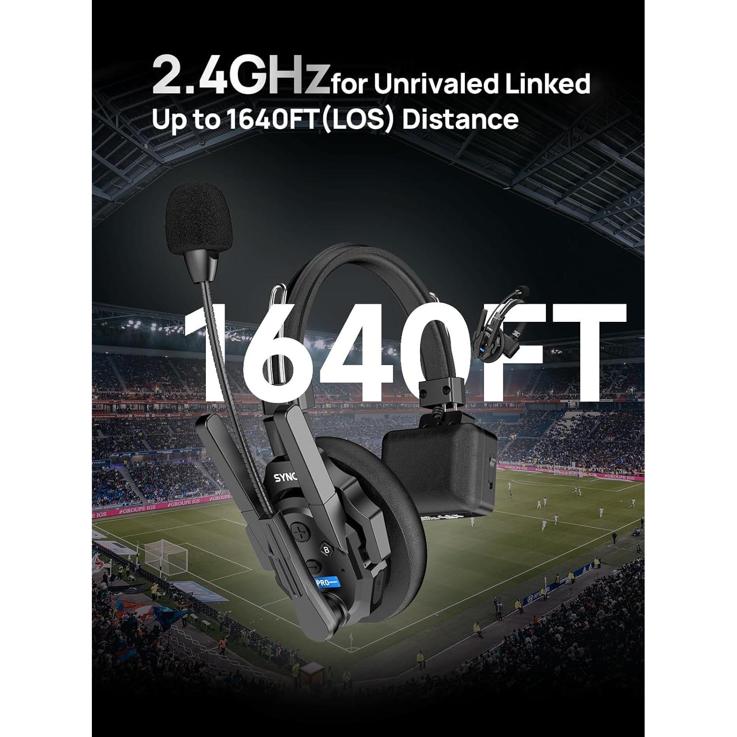 Auriculares Inalámbricos SYNCO Xtalk Xpro2 con Cancelación de Ruido