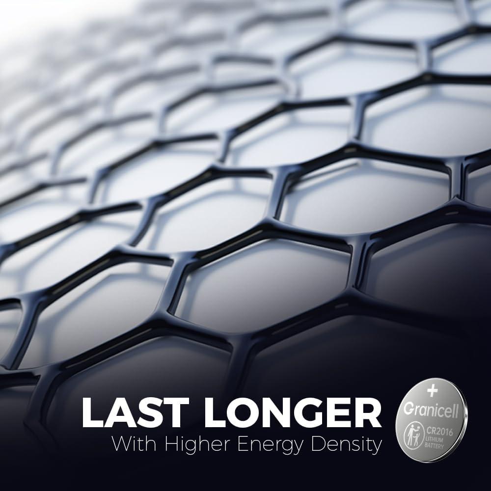 Batería de Litio CR2016 Granicell 6 Unidades 3V para Dispositivos