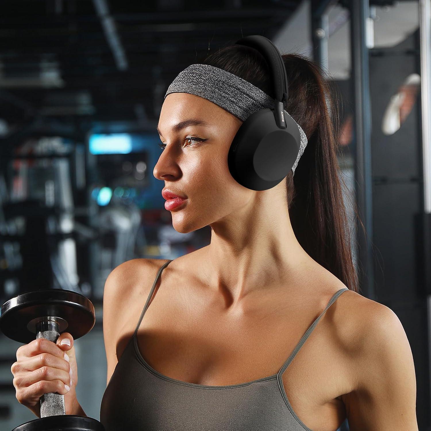 Funda de Silicona para Auriculares Sony WH-1000XM5 - Negro