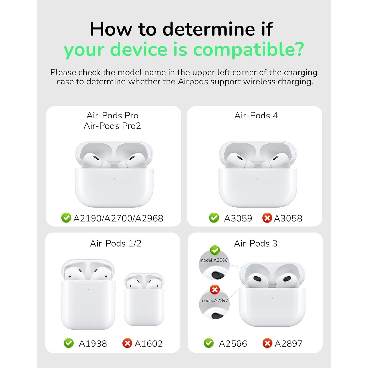 HATALKIN Estación de Carga Inalámbrica 3 en 1 para Apple