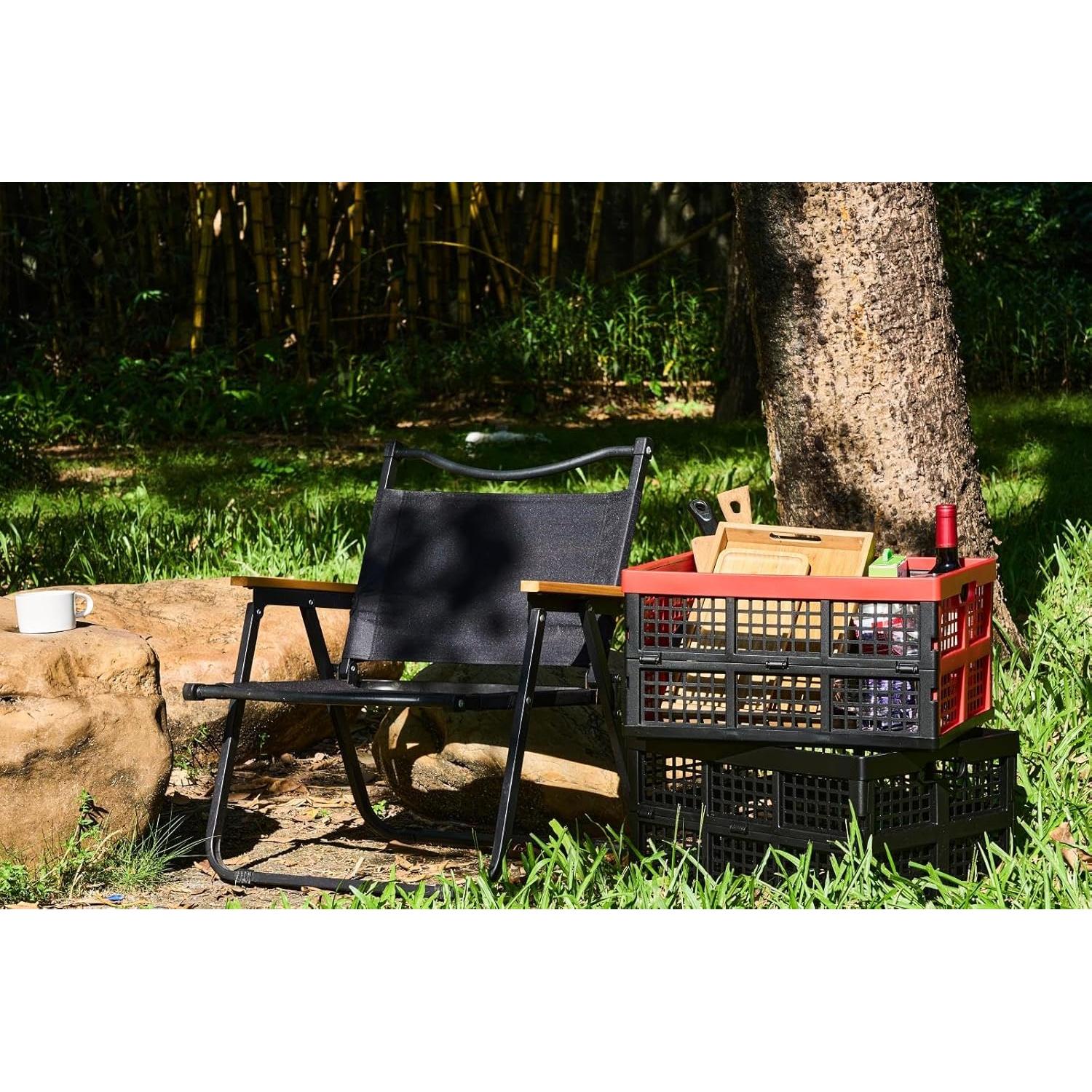 Paquete de 3 Cajas de Almacenamiento Colapsables Aebekier 30L