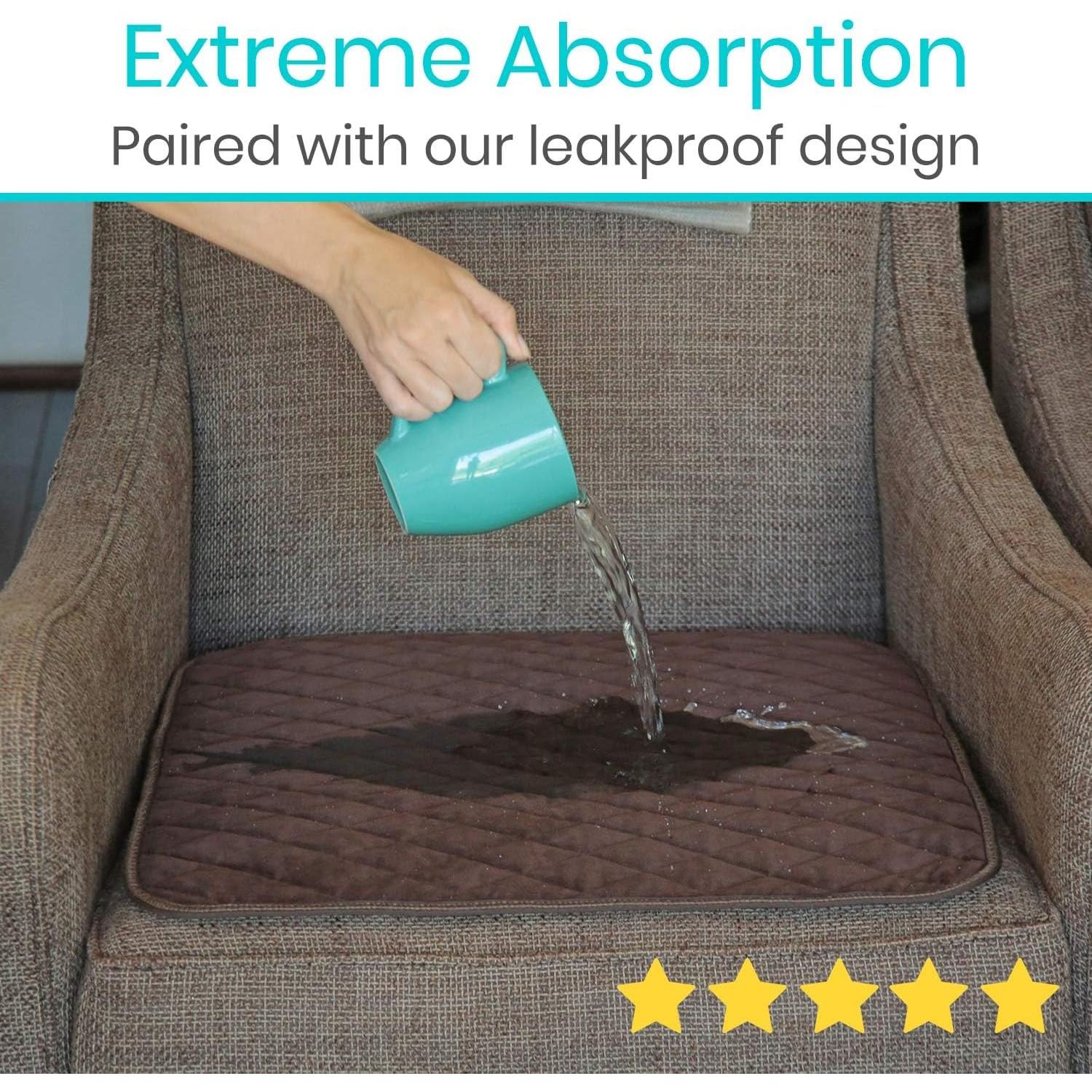 Almohadilla Impermeable Sures 56x53 cm - Protector Lavable para Sillas