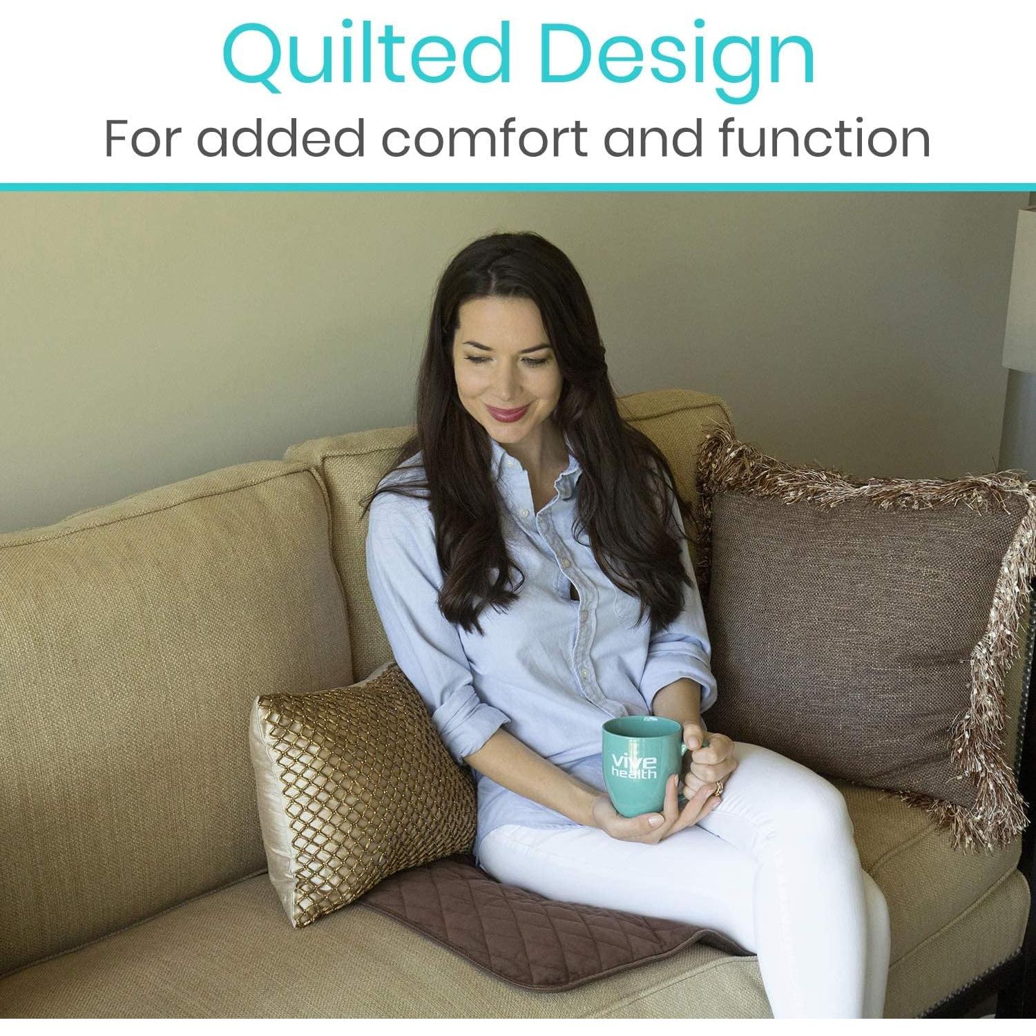 Almohadilla Impermeable Sures 56x53 cm - Protector Lavable para Sillas