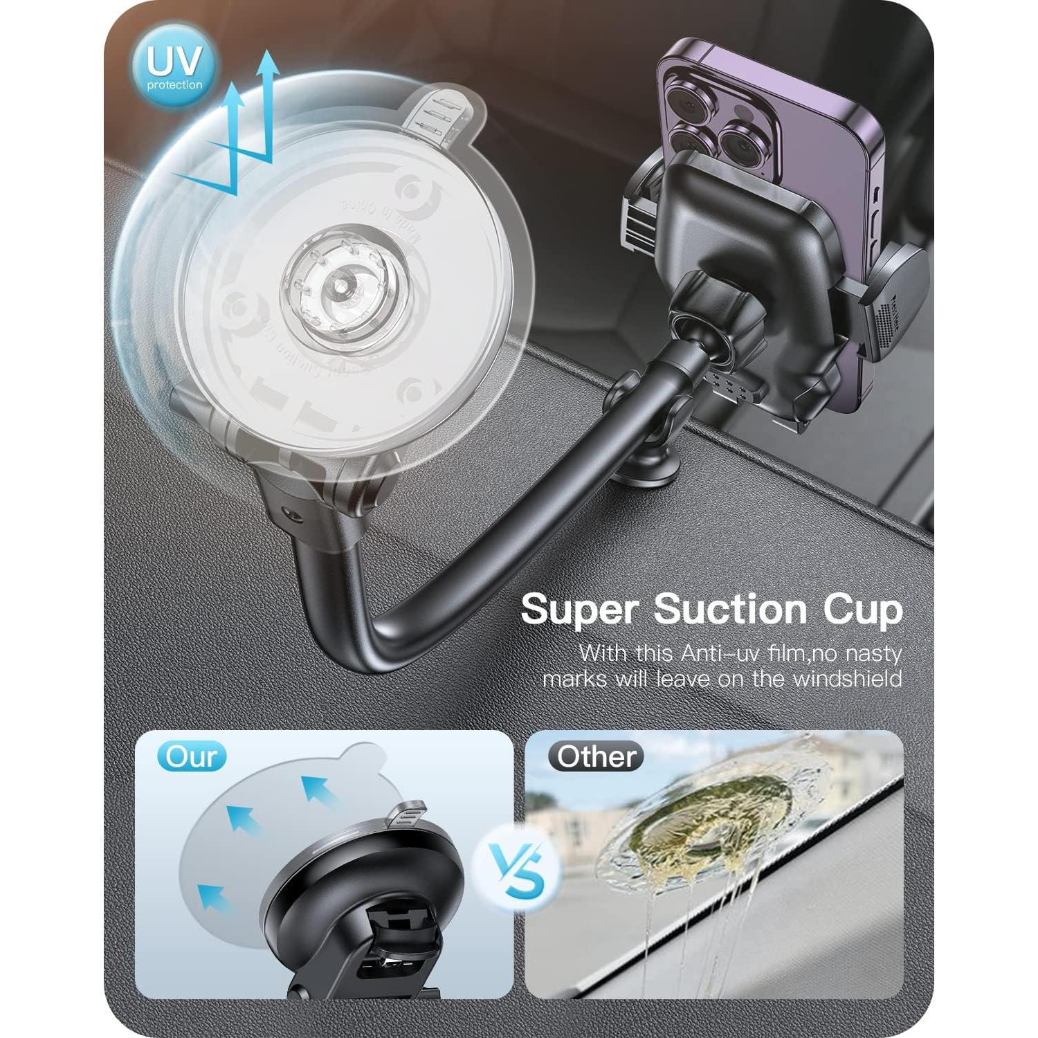 Soporte para Teléfono Wiiki-Tech H3S-S1L/AV2S+ Negro 33 cm