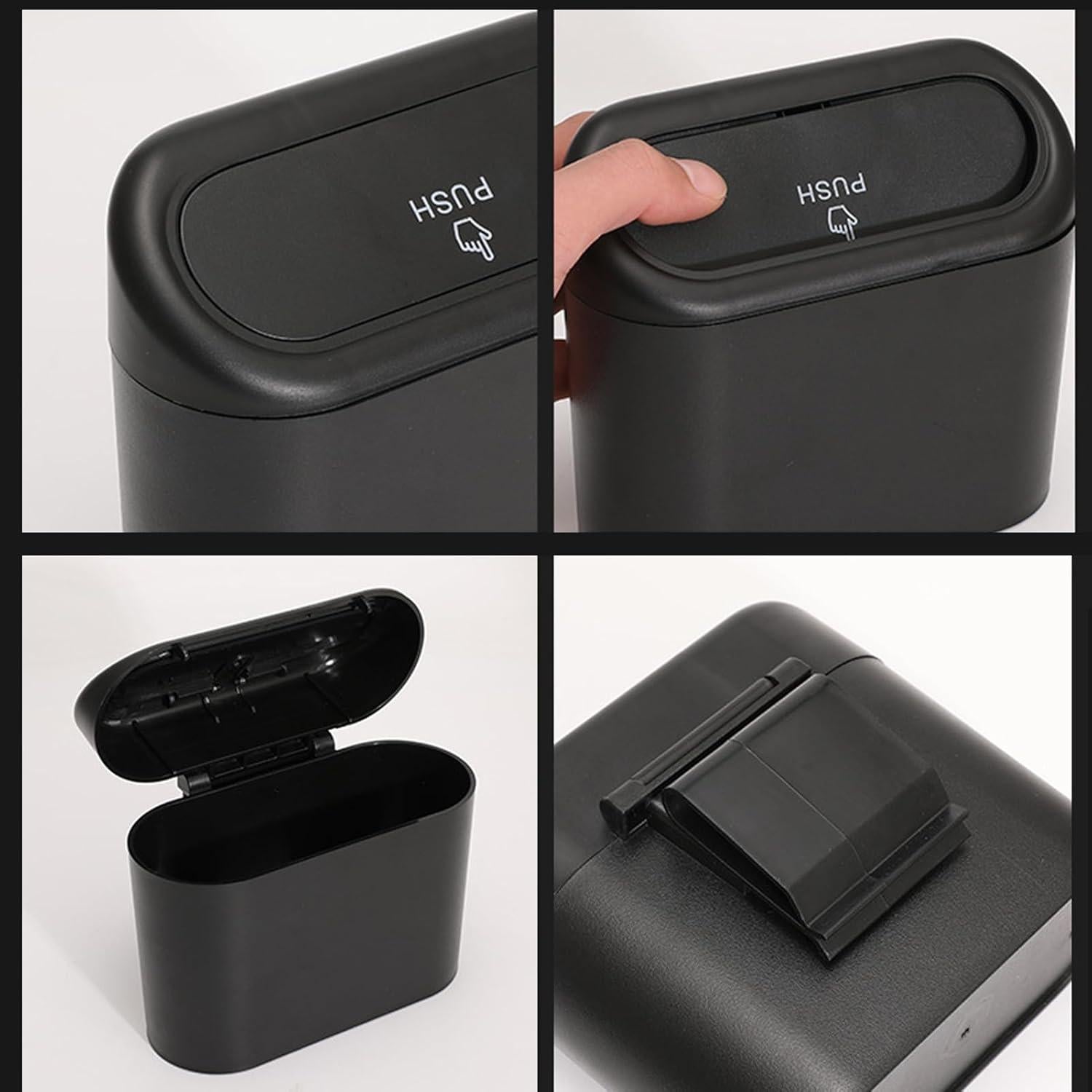 Mini Basurero de Coche EVERYFABRIC a Prueba de Fugas 15.5x14cm