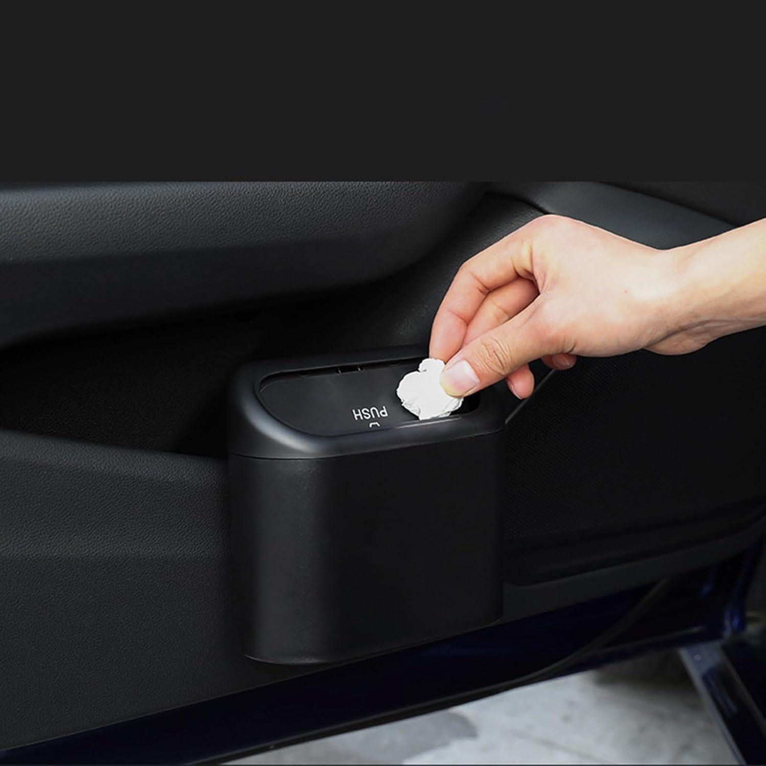 Mini Basurero de Coche EVERYFABRIC a Prueba de Fugas 15.5x14cm