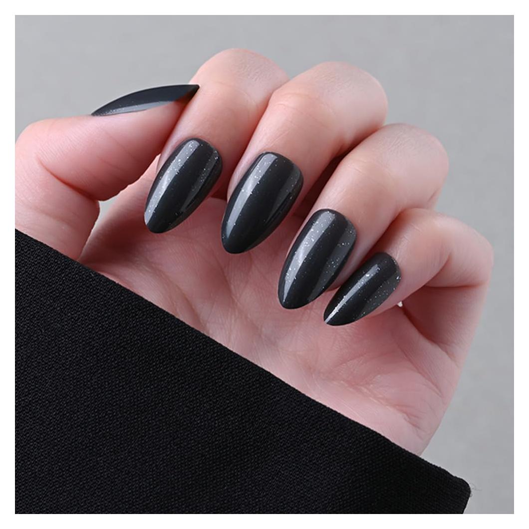 Uñas Postizas Acrílicas Reutilizables XZMeiLun 30 Pcs Cortas