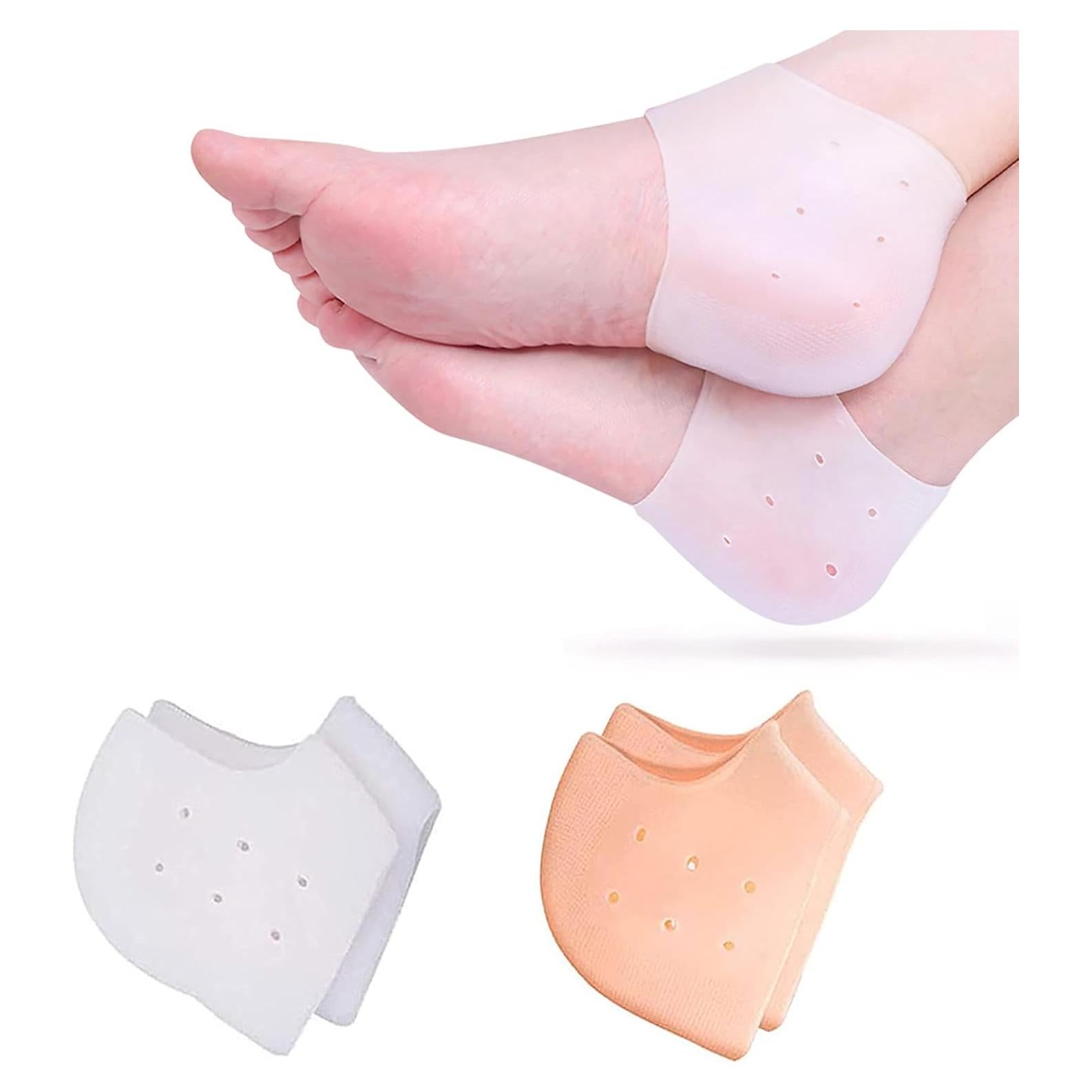 Protectores de Talón de Gel RooRuns para Dolor y Fascitis Plantar