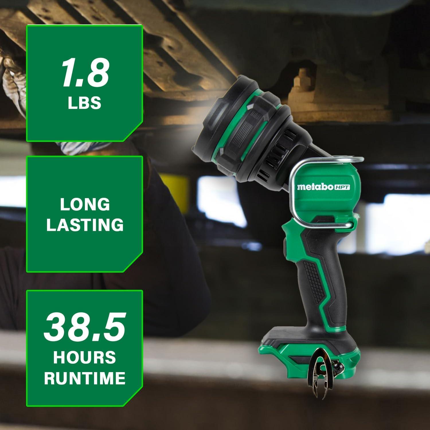 Linterna Portátil LED Metabo HPT 18V 1050 Lúmenes IP55