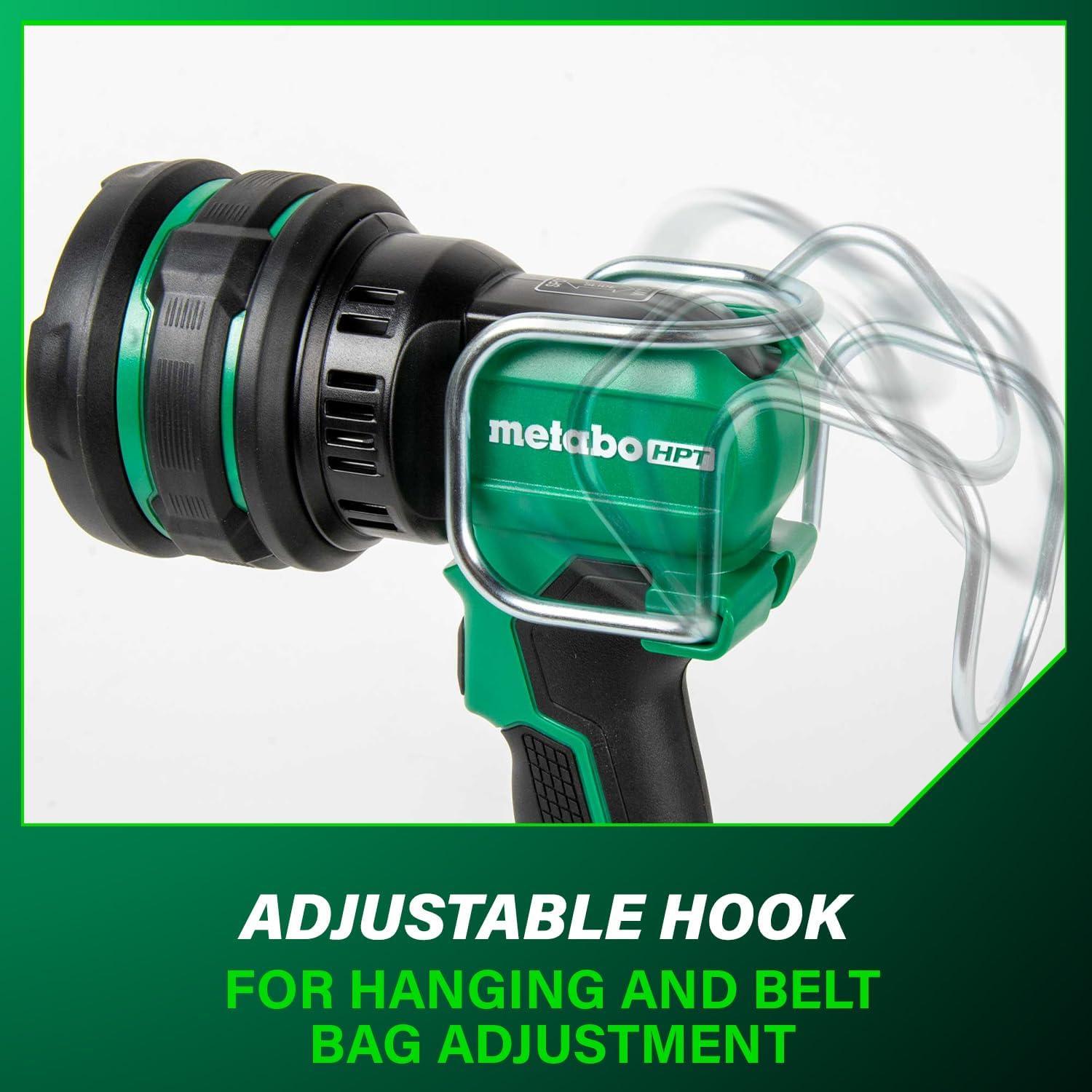 Linterna Portátil LED Metabo HPT 18V 1050 Lúmenes IP55