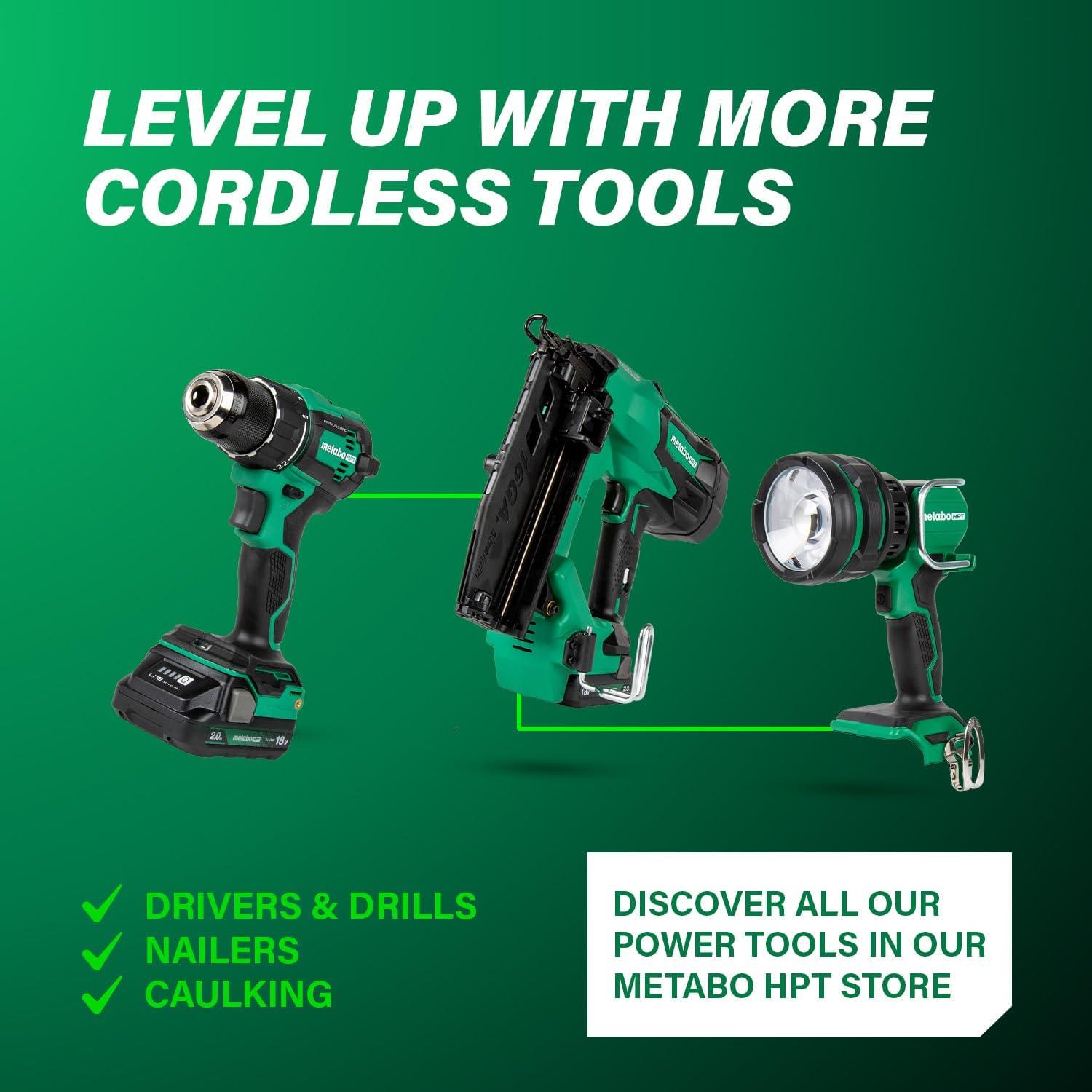 Linterna Portátil LED Metabo HPT 18V 1050 Lúmenes IP55