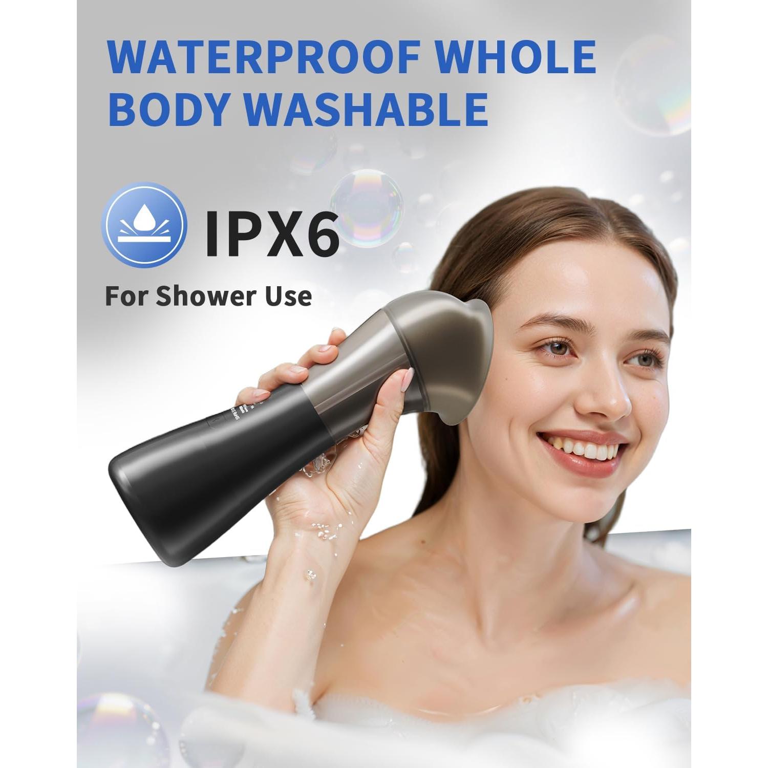 Limpiador de Oídos Eléctrico Acutedge con Tanque Integrado - 4 Modos