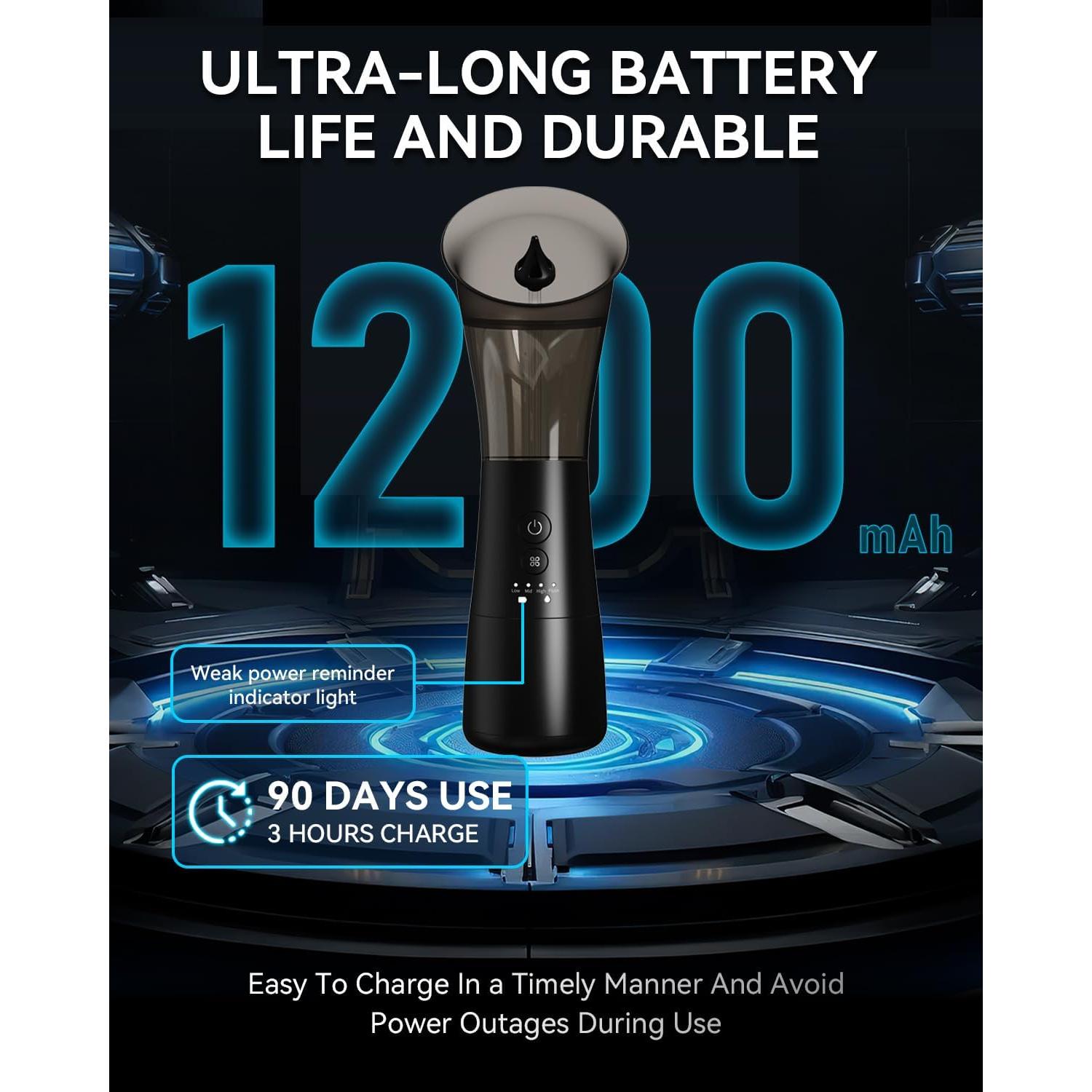 Limpiador de Oídos Eléctrico Acutedge con Tanque Integrado - 4 Modos