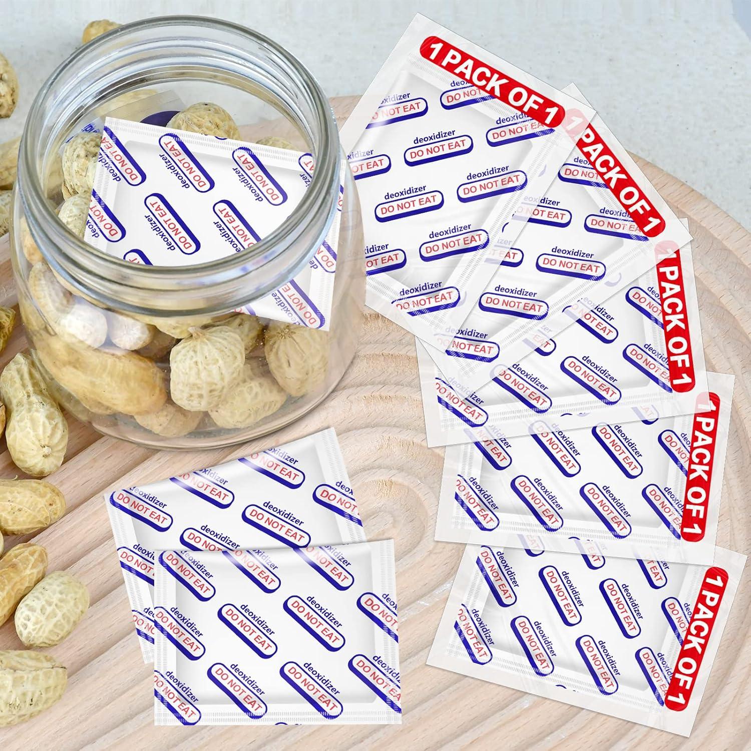 Absorbentes de Oxígeno 300 cc HomArtist - Paquete de 100 Unidades