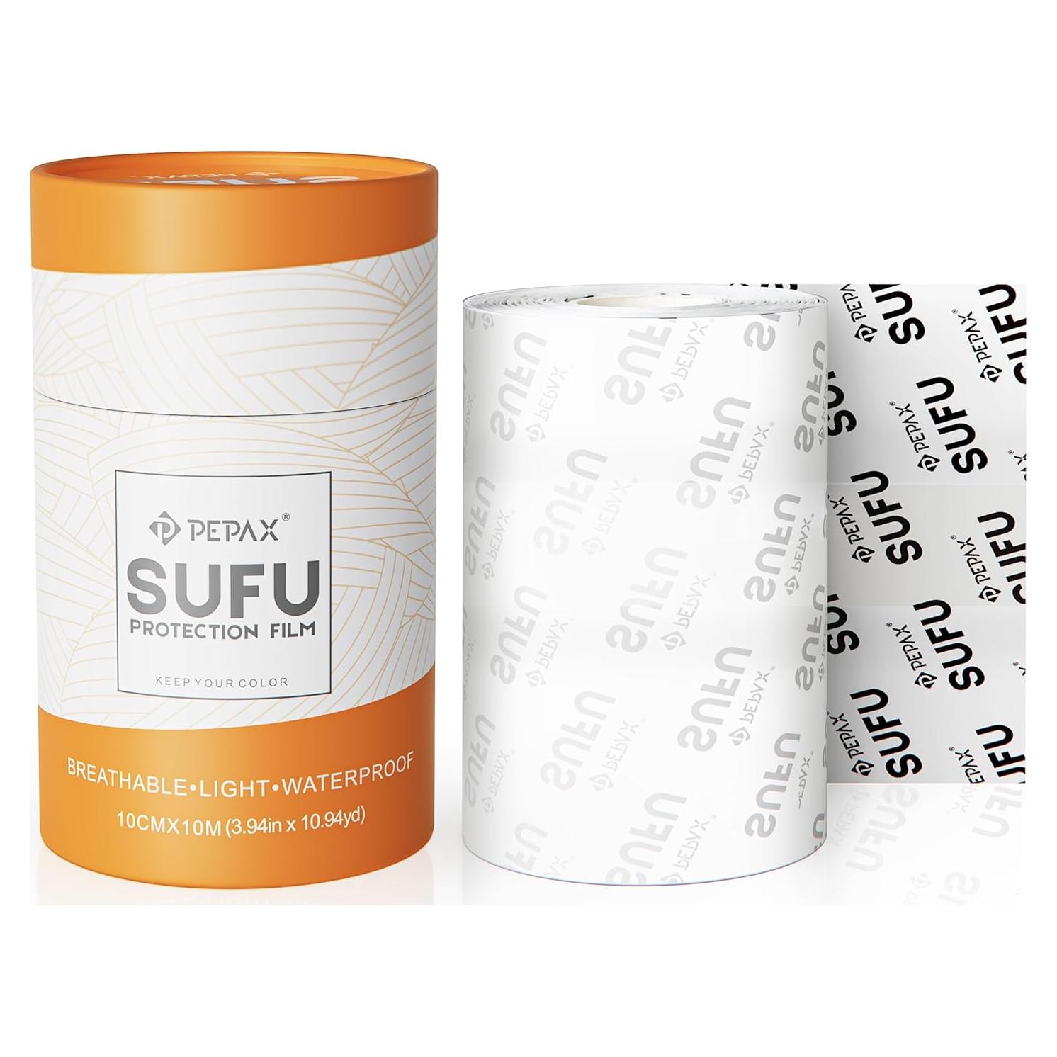 PEPAX SUFU Vendaje para Cuidado de Tatuajes 10 cm x 9.14 m