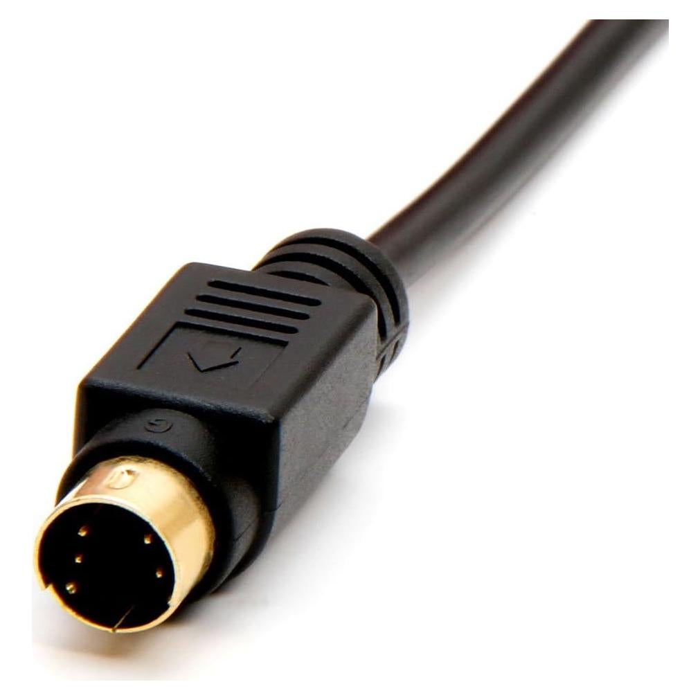 Cable S-Video 1ra Opción 1.8m Conectores Dorados
