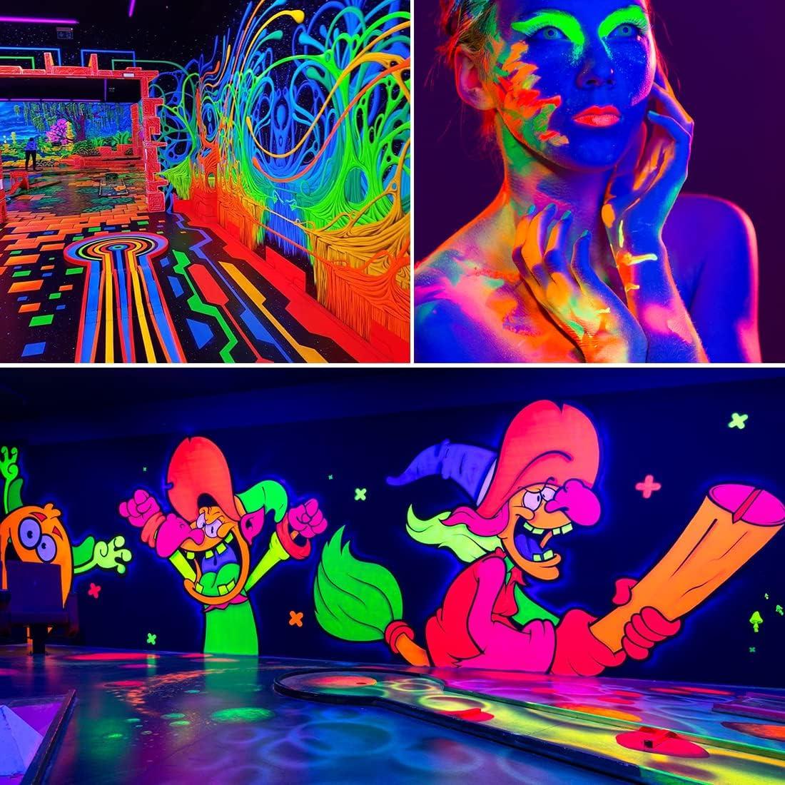 Barra de luz negra LED 100W ISUERFY IP66 a prueba de agua