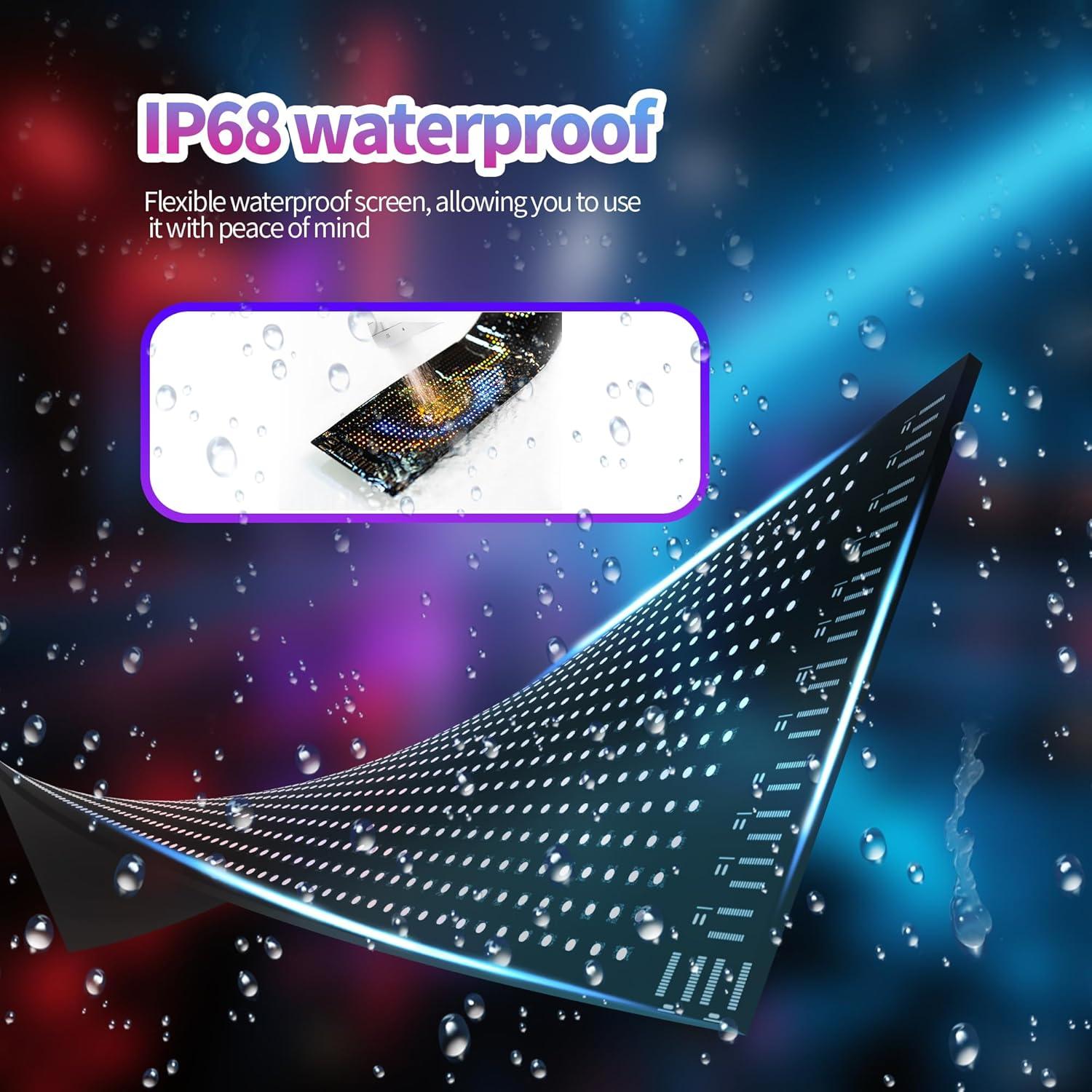 Luces LED Ojos del Diablo Cjgyz 37.3x9.1cm Programables