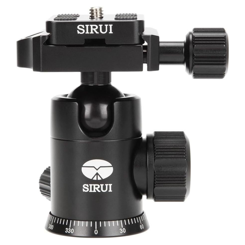 Cabezal de bola de aluminio Sirui E-10, 8 kg, negro