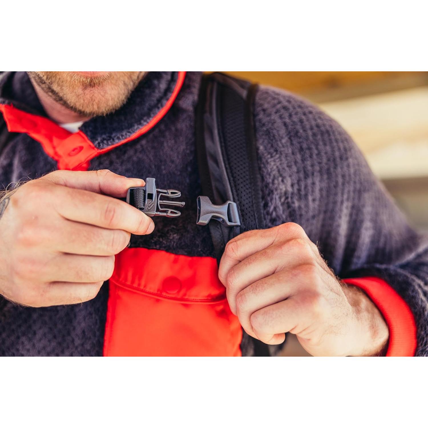 Mochila Gregory 16L Halk White para Adultos - 48x29x17 cm