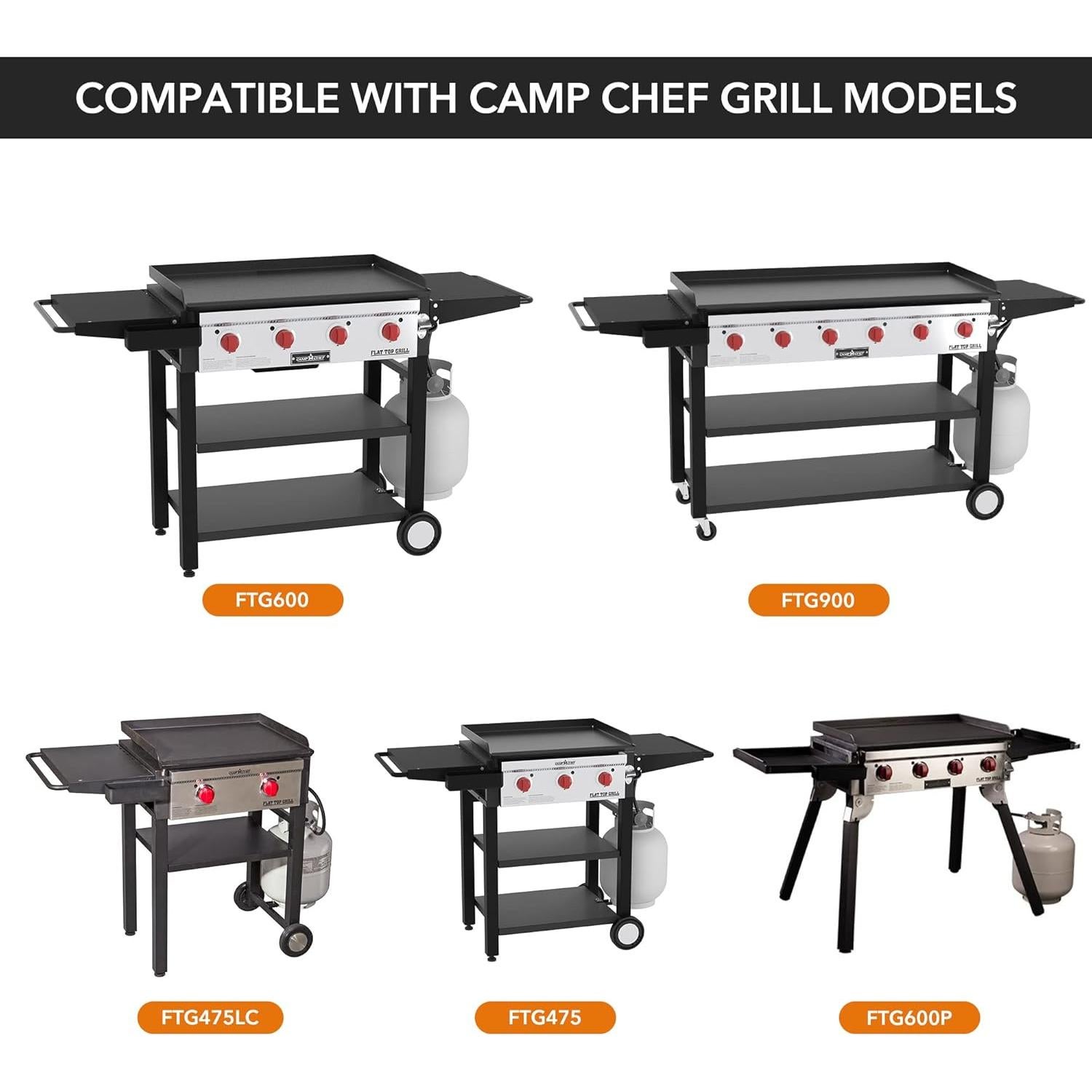 Capturador de Grasa Stanbroil para Plancha Camp Chef con 10 Forros