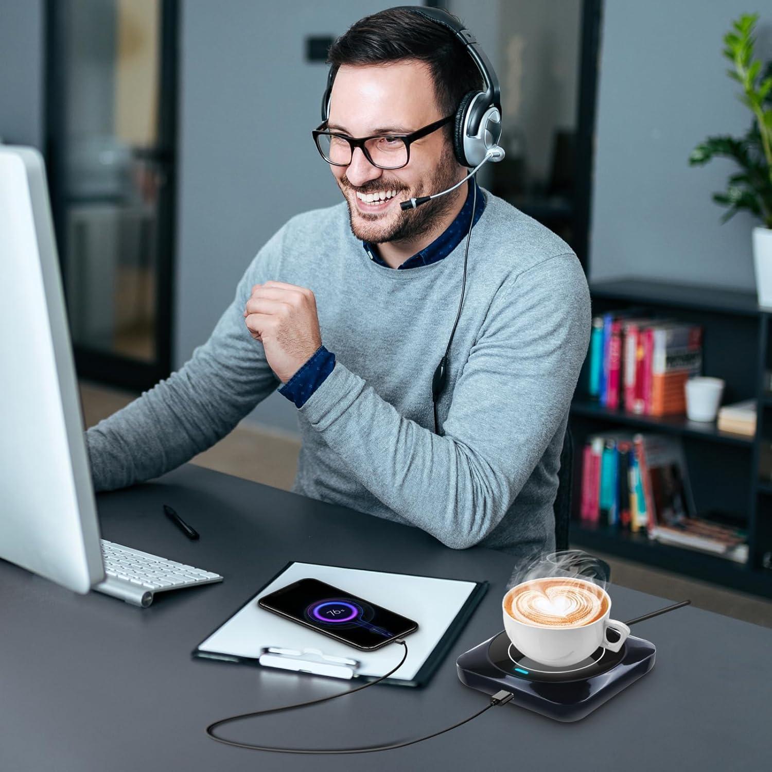 Calentador de Tazas USB CALENTADOR R5 Automático 55°C