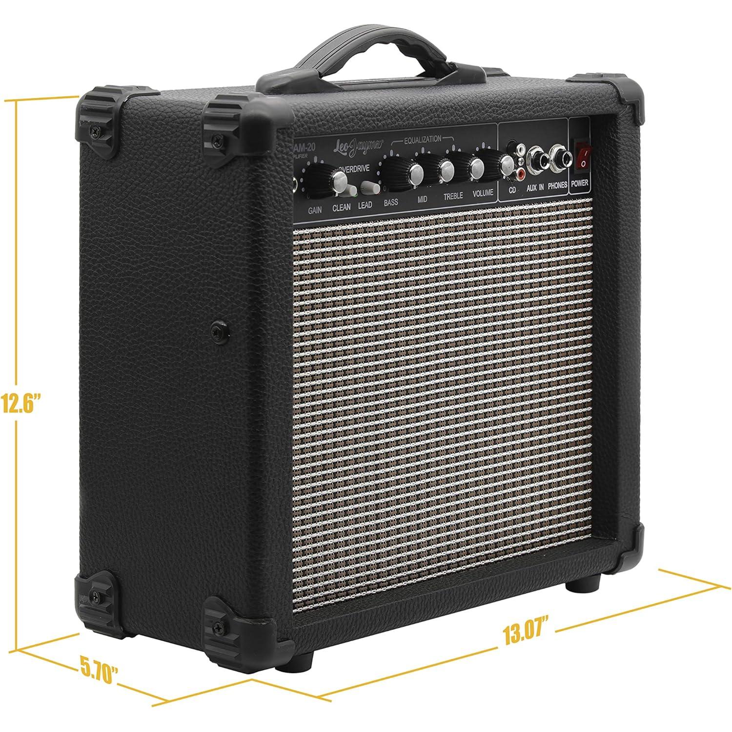 Amplificador de guitarra eléctrica Leo Jaymz DA-20 20W - Ecualizador 3 bandas