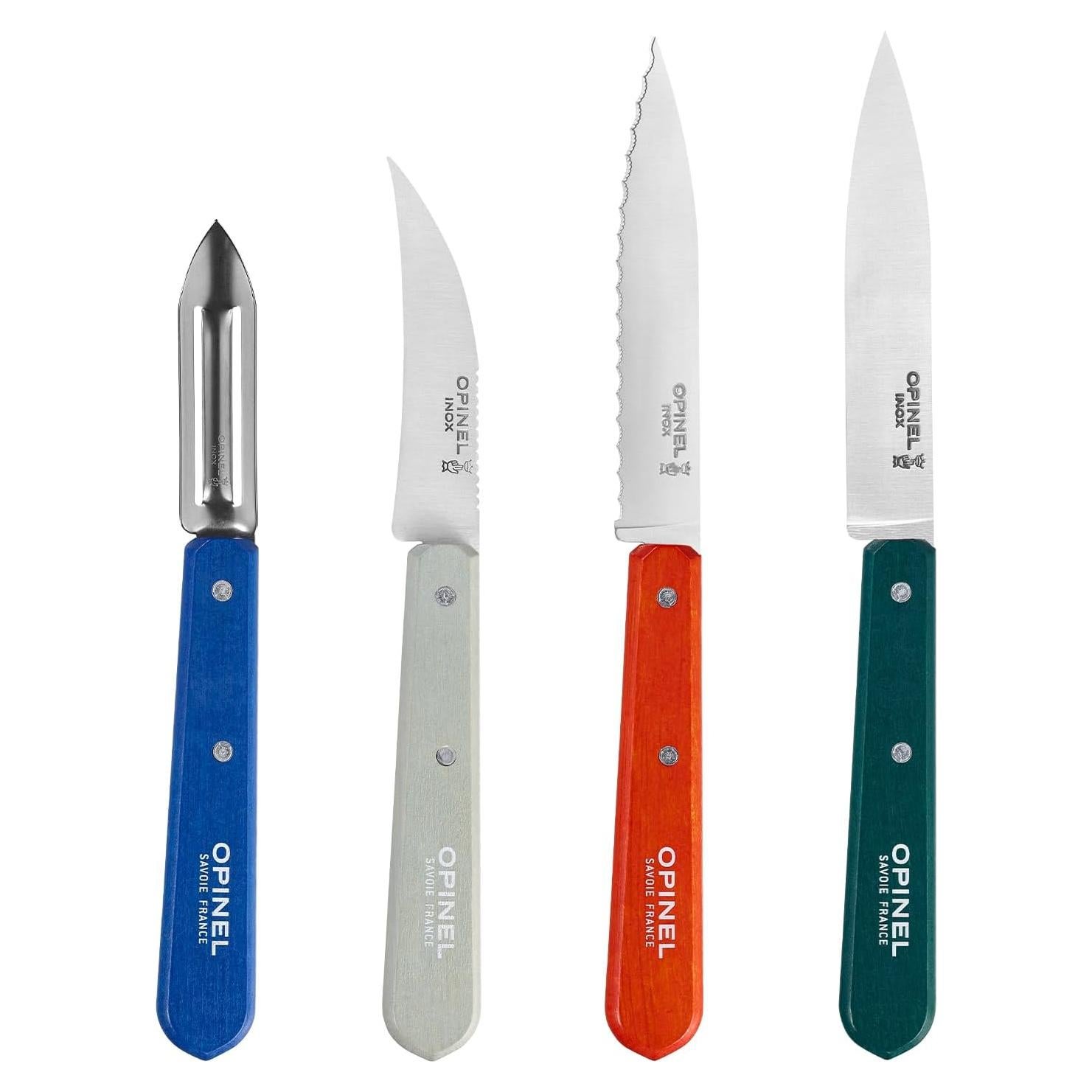 Juego de cuchillos de cocina OPINEL Les Essentials 4 piezas