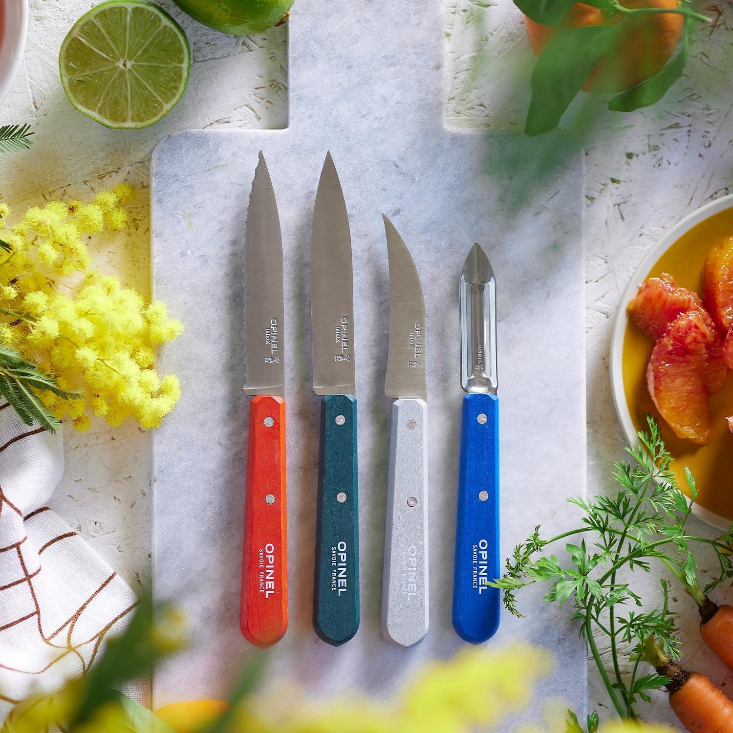Juego de cuchillos de cocina OPINEL Les Essentials 4 piezas