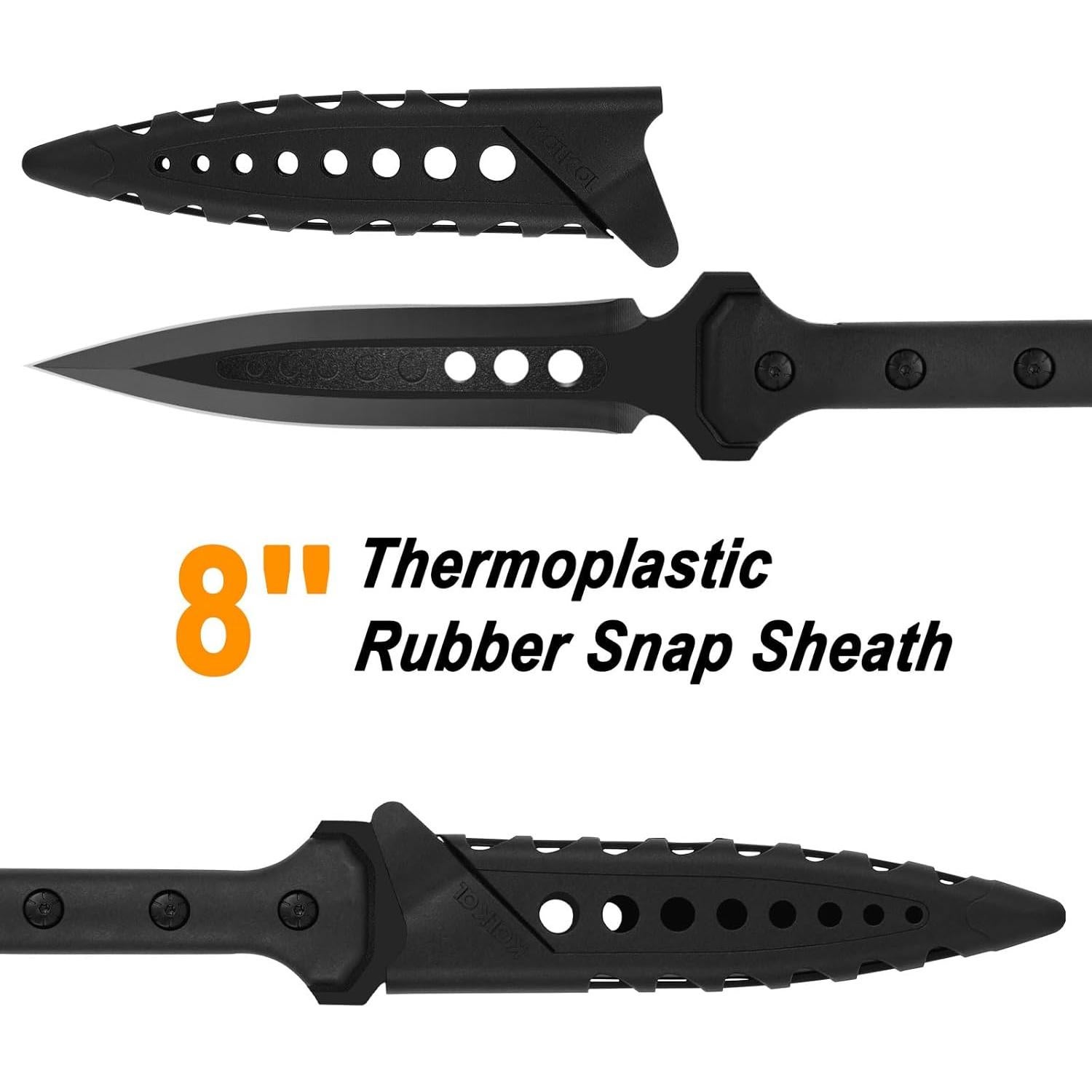 Lanza de Caza Kalkal de Acero Inoxidable 106.68cm con Funda