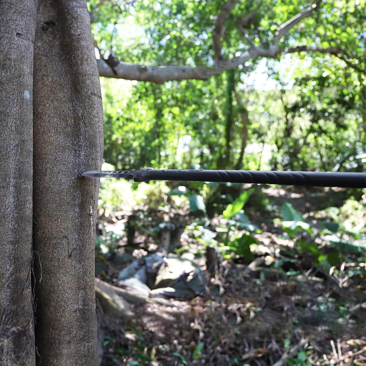 Lanza de Caza Kalkal de Acero Inoxidable 106.68cm con Funda