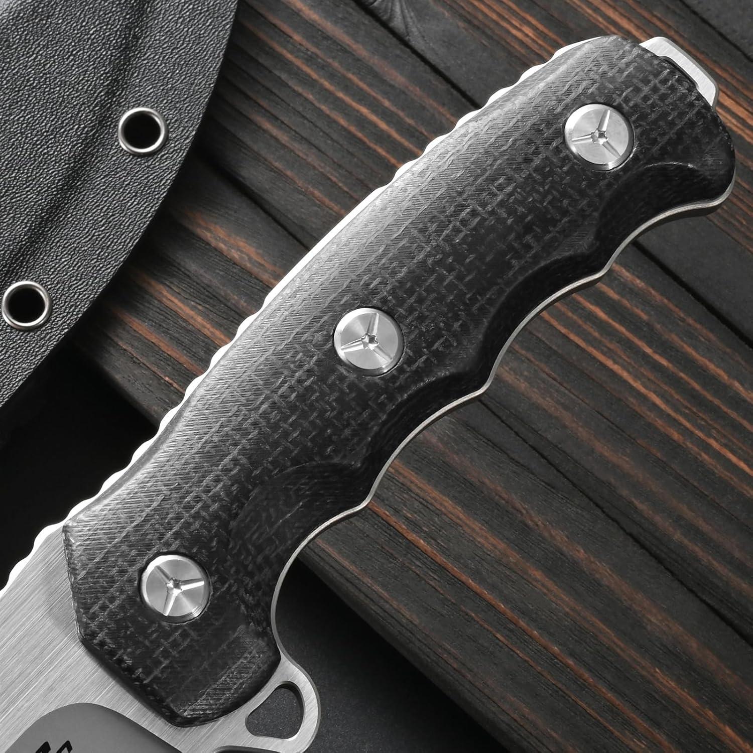 Cuchillo Fijo Sitivien ST30 Acero Sleipner Mango Micarta 29.6cm