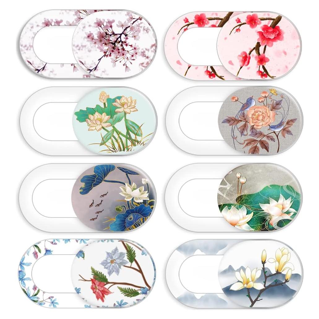 Cubierta de Cámara FadyRaye Flor 8 Paquete Ultra Fina