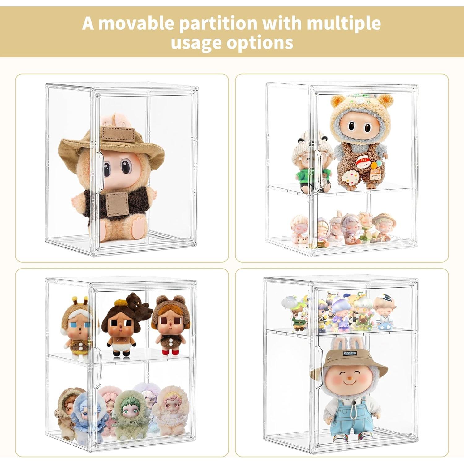 Caja de Exhibición Acrílica Attelite Grande 2 Paquete 27x22x36cm