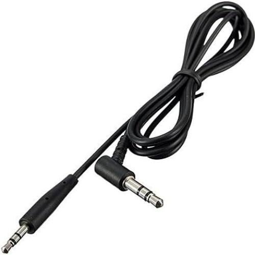Cable de audio Sqrmekoko 1.22m para auriculares Bose OE2