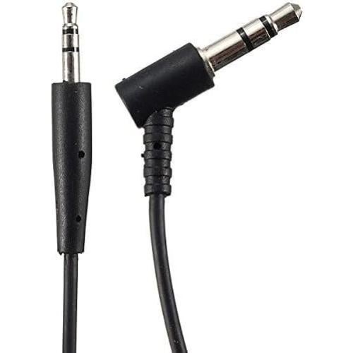 Cable de audio Sqrmekoko 1.22m para auriculares Bose OE2