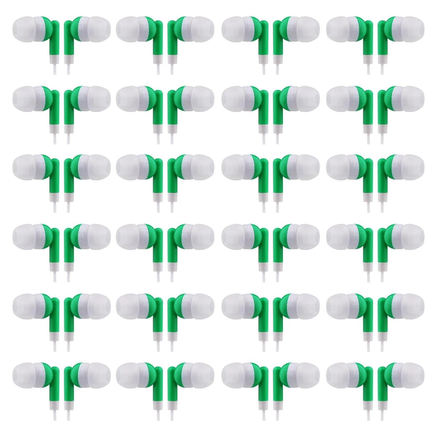 Auriculares con cable CN-Outlet 100pcs 3.5mm Verde