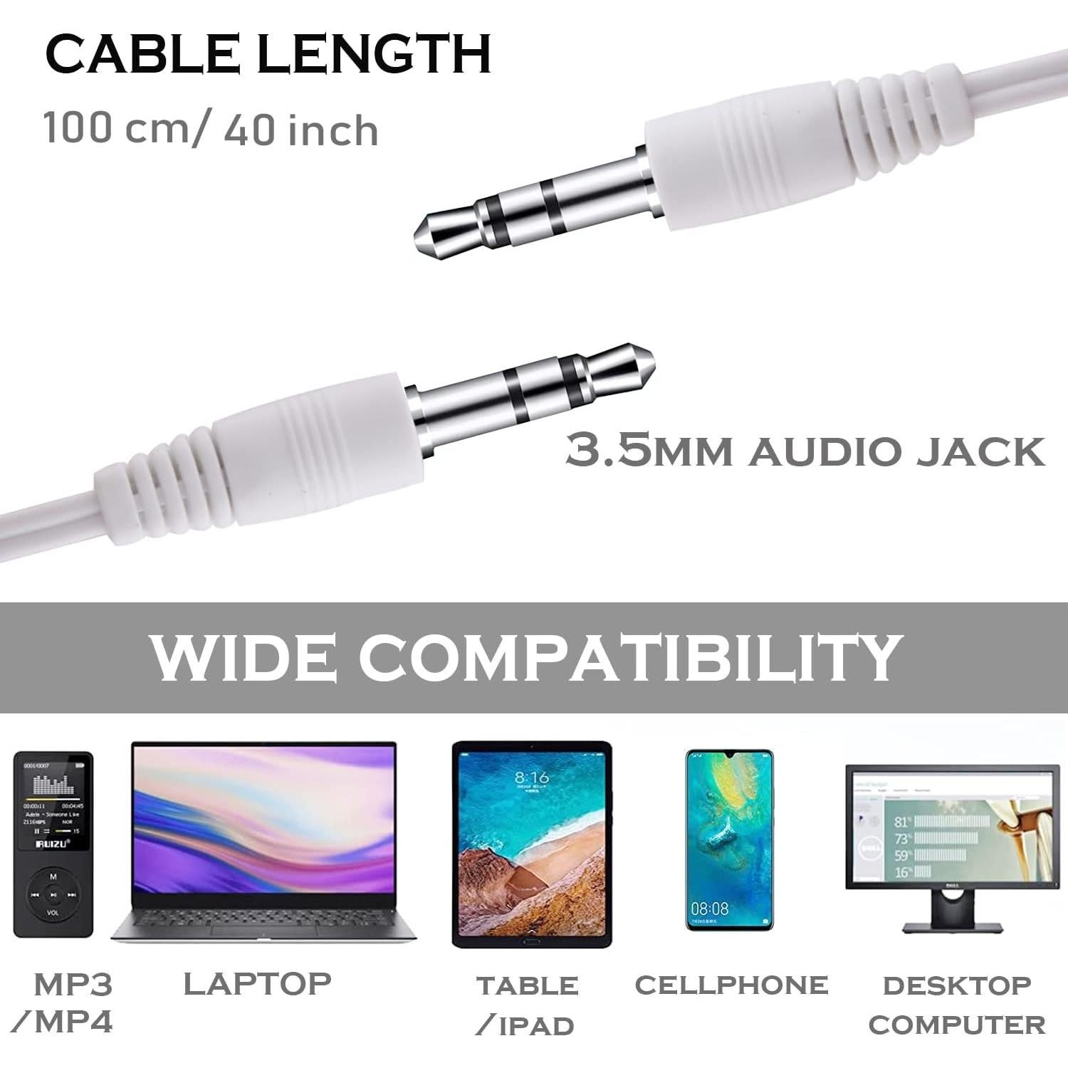 Auriculares con cable CN-Outlet 100pcs 3.5mm Verde