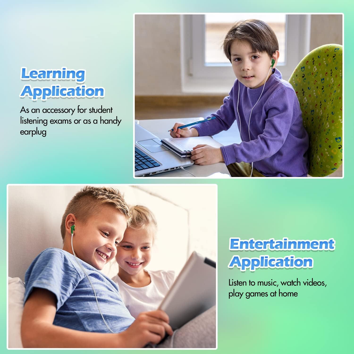 Auriculares con cable CN-Outlet 100pcs 3.5mm Verde